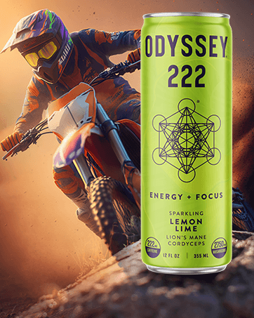 Odyssey Elixir 222 Lemon Lime Energy Drink Motocross