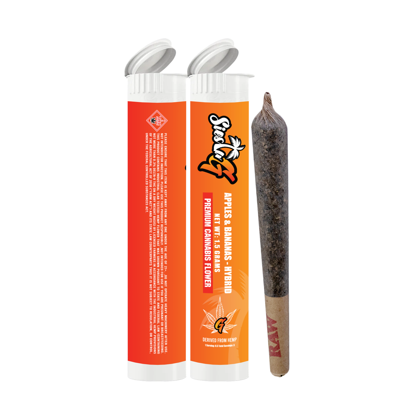 Hemp Pre Rolls Apples and Bananas Pre-Roll Siesta G Siesta G Dispensary