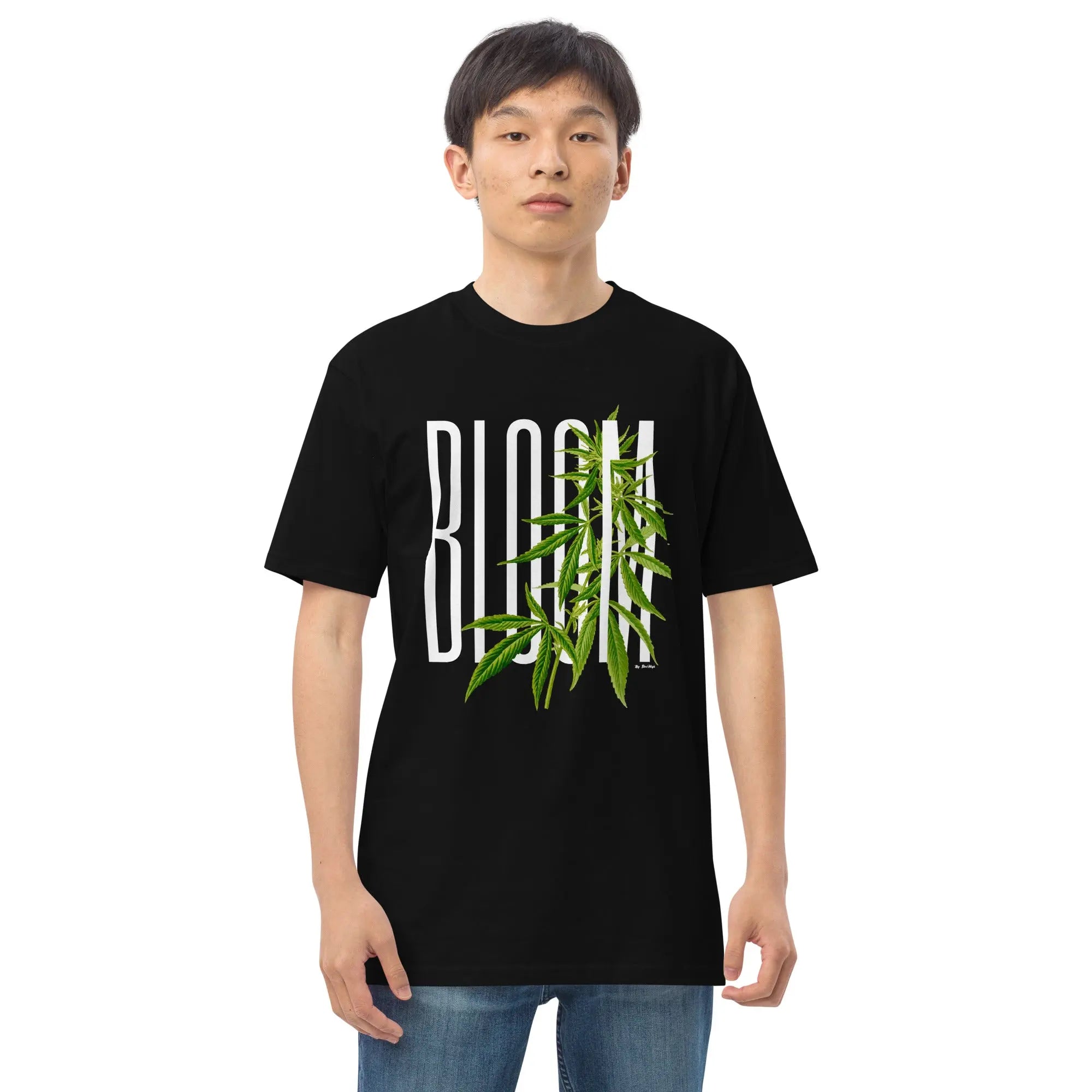 Bloom Men’s Heavyweight Tee Siesta G Siesta G Dispensary Black-4XL