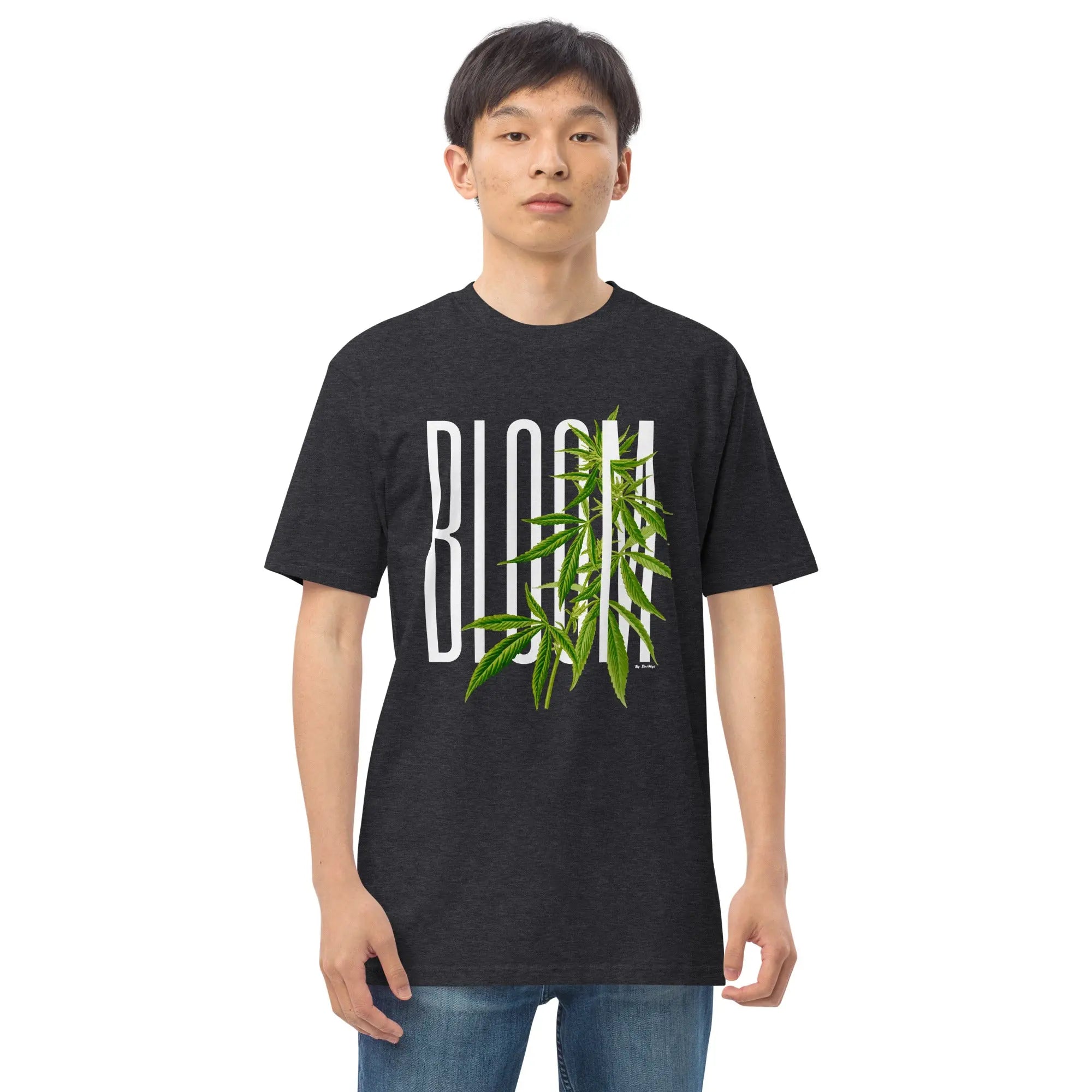 Bloom Men’s Heavyweight Tee Siesta G Siesta G Dispensary Charcoal-Heather-4XL