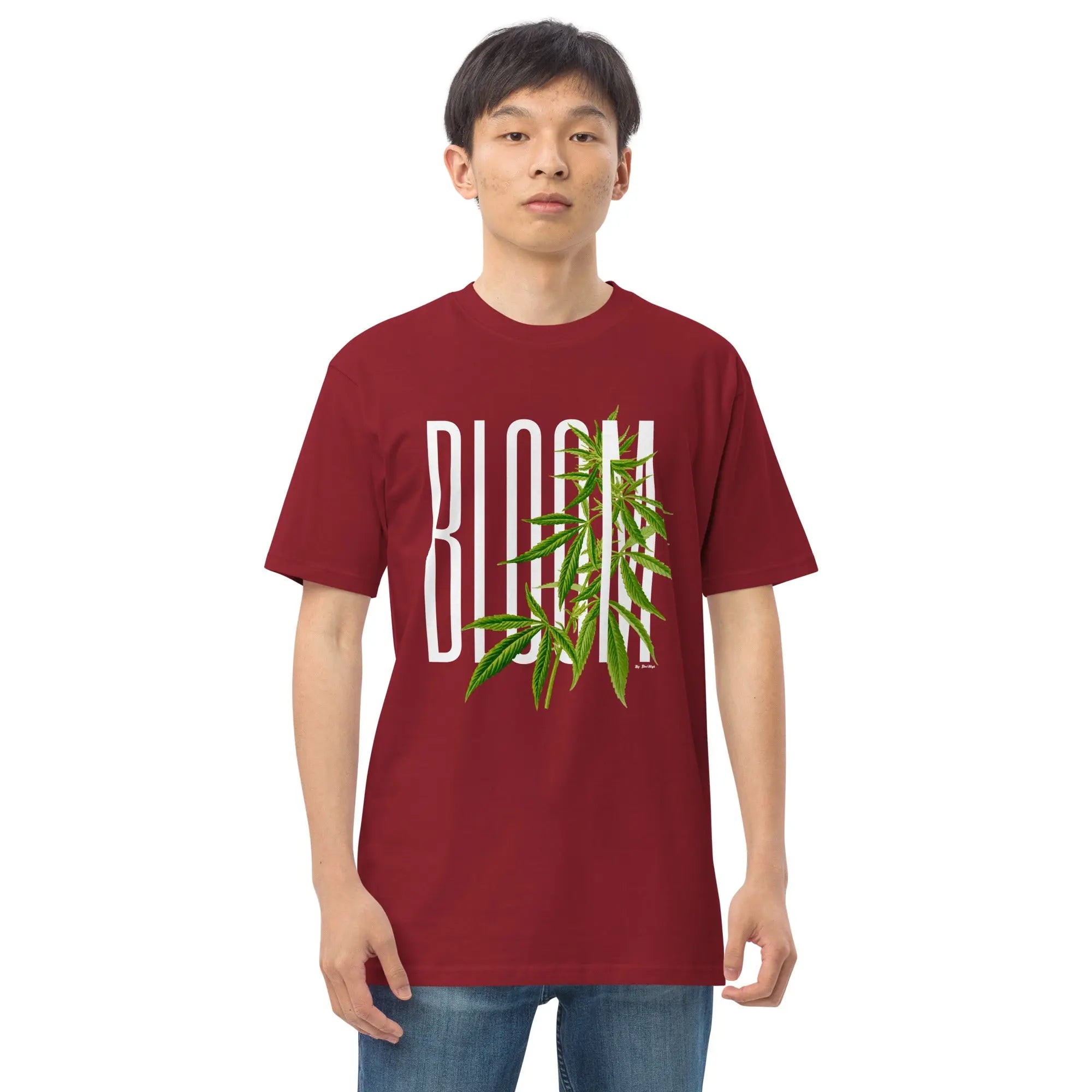 Bloom Men’s Heavyweight Tee Siesta G Siesta G Dispensary Brick-Red-4XL