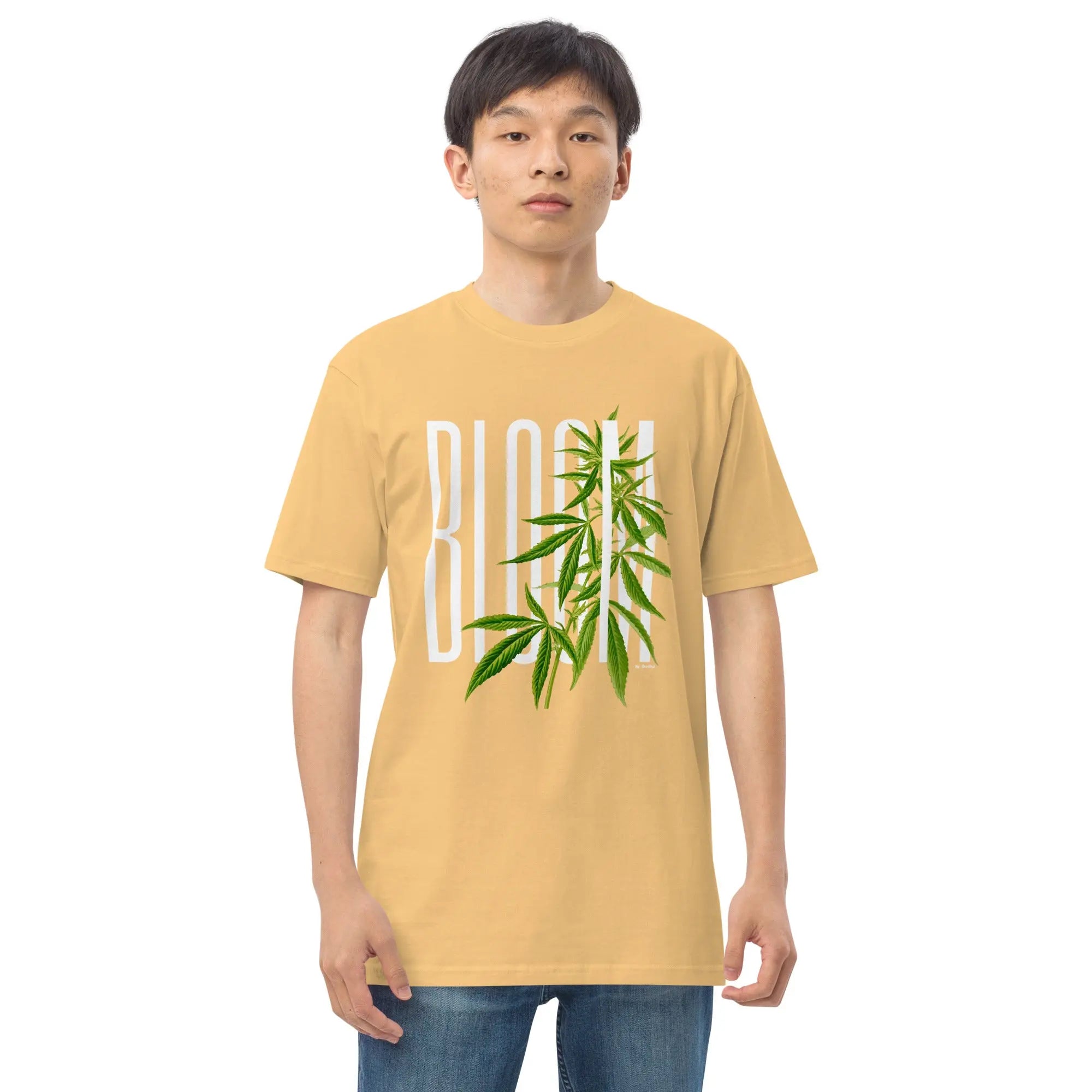 Bloom Men’s Heavyweight Tee Siesta G Siesta G Dispensary Vintage-Gold-4XL