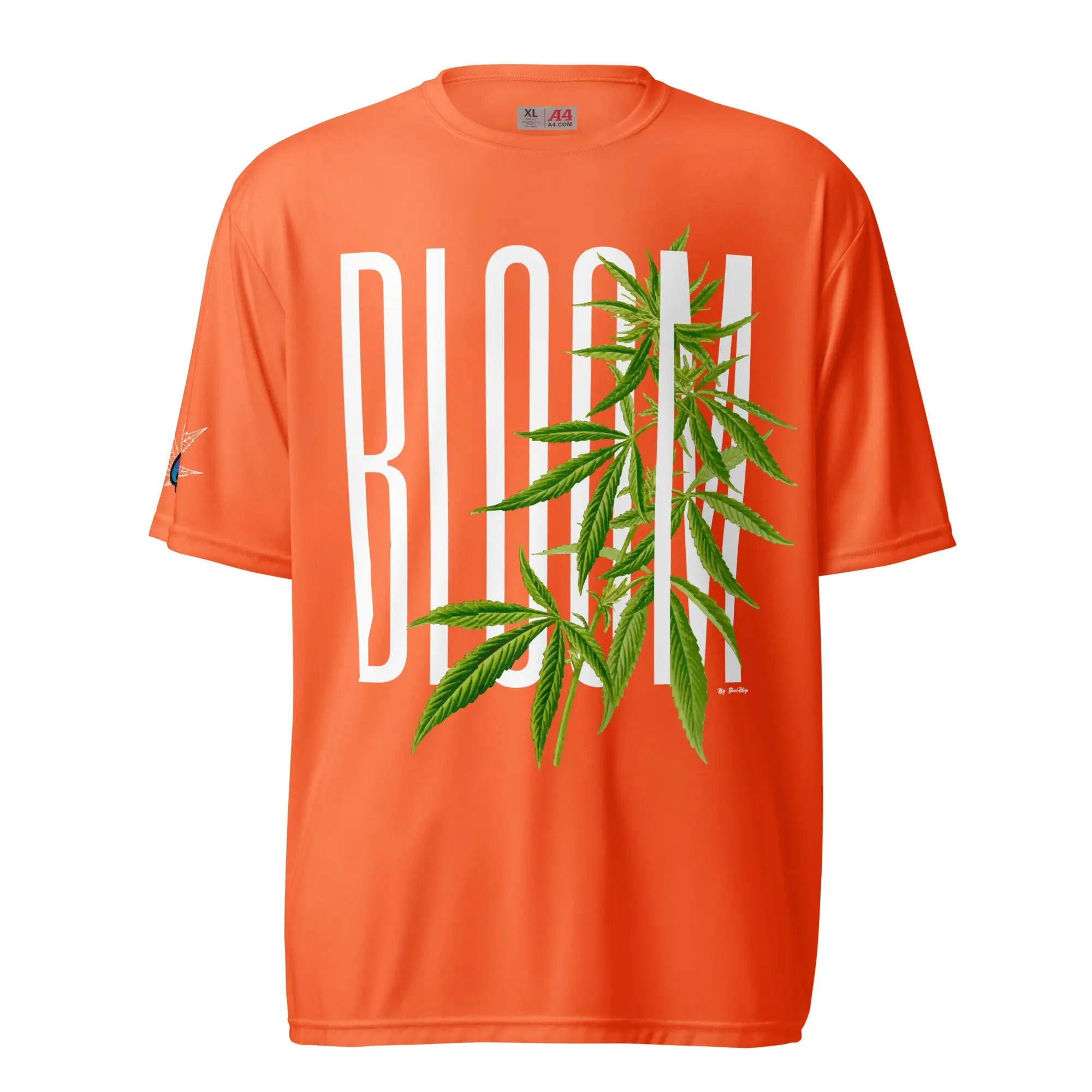 Bloom Performance Crew Neck Tee Siesta G Siesta G Dispensary Safety-Orange-4XL
