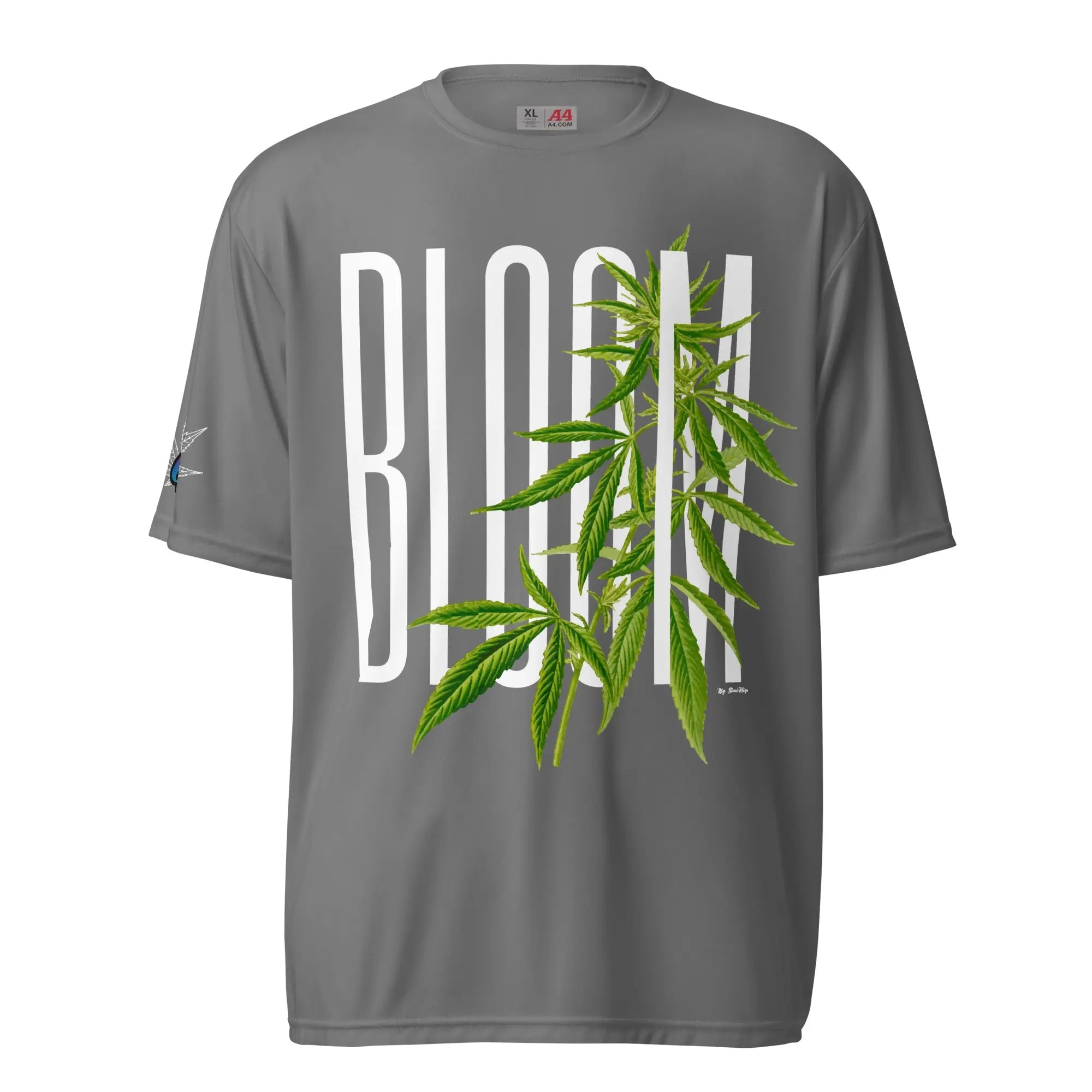 Bloom Performance Crew Neck Tee Siesta G Siesta G Dispensary Graphite-4XL