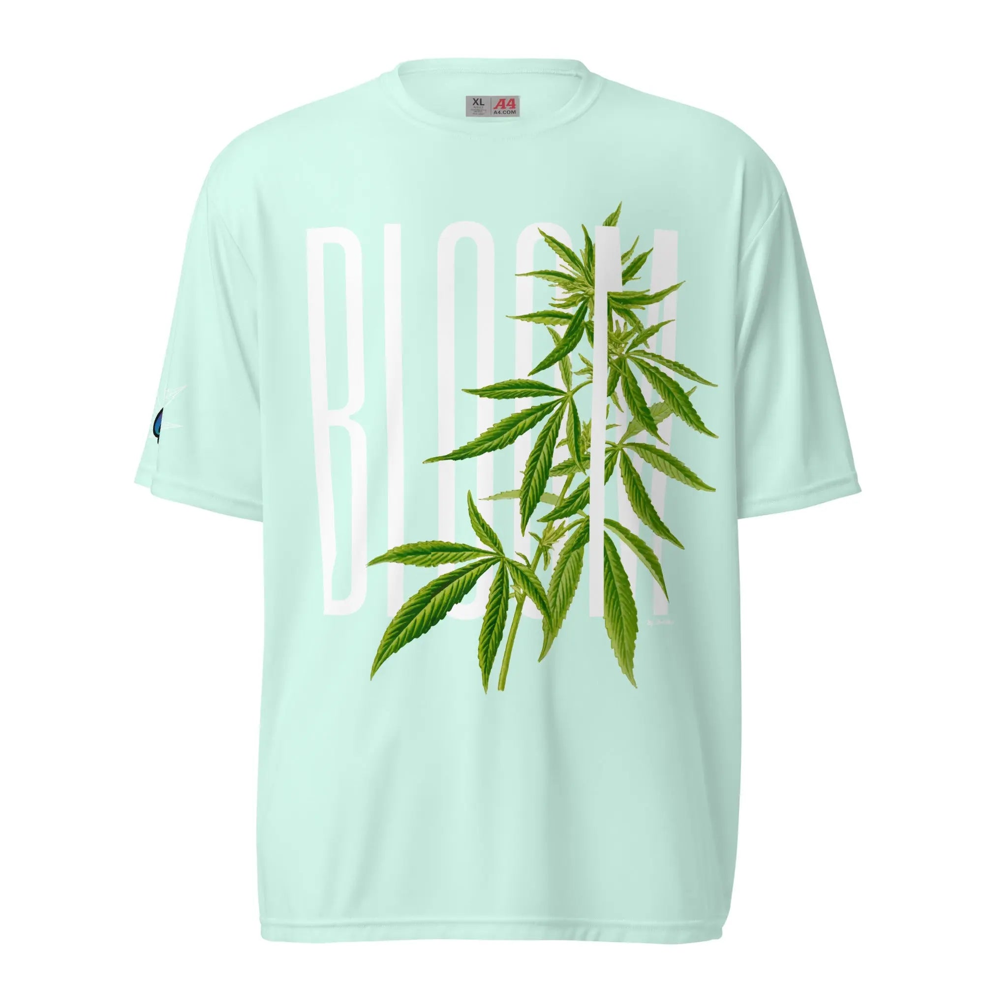 Bloom Performance Crew Neck Tee Siesta G Siesta G Dispensary Pastel-Mint-4XL