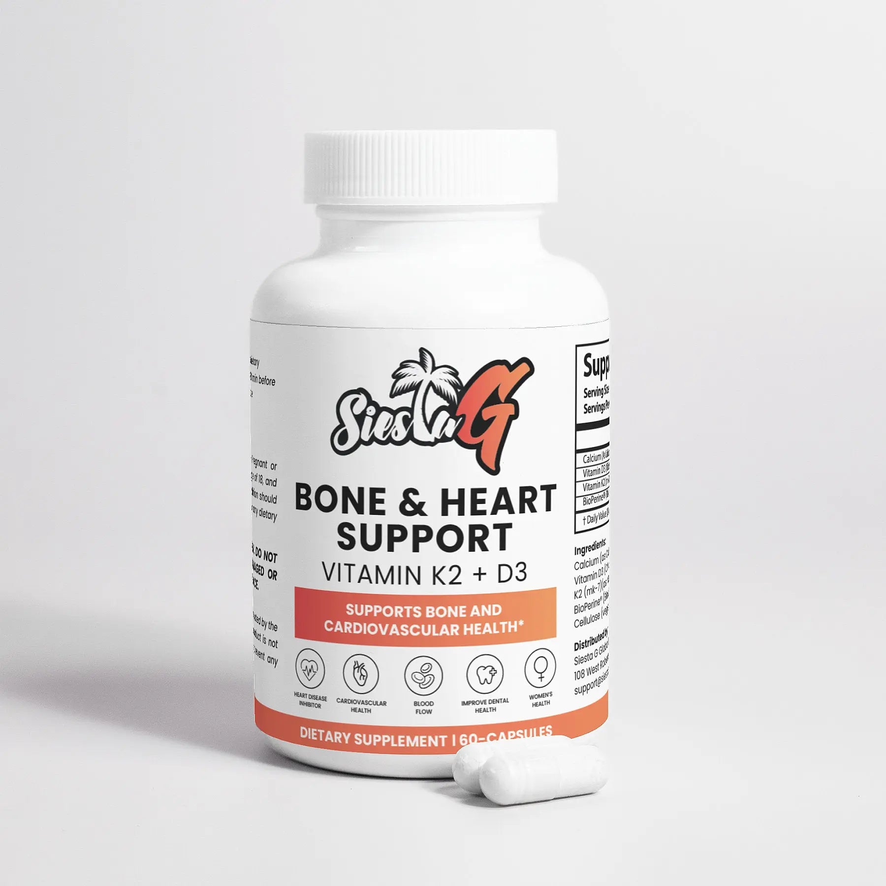 Specialty Supplements Bone & Heart Support Siesta G Siesta G Dispensary