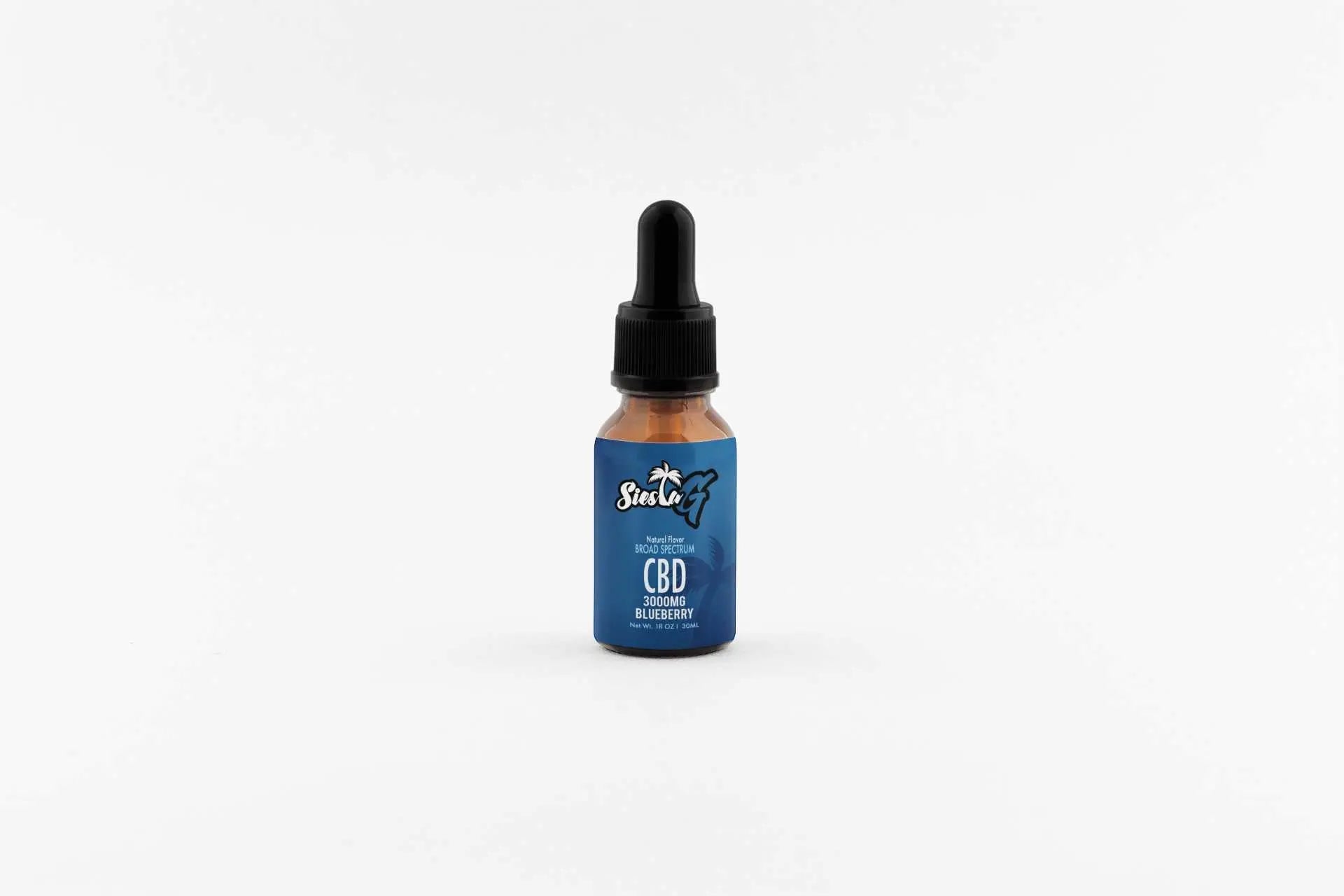 CBD Tincture 3000mg Extra Strength Drops - Siesta G Dispensary