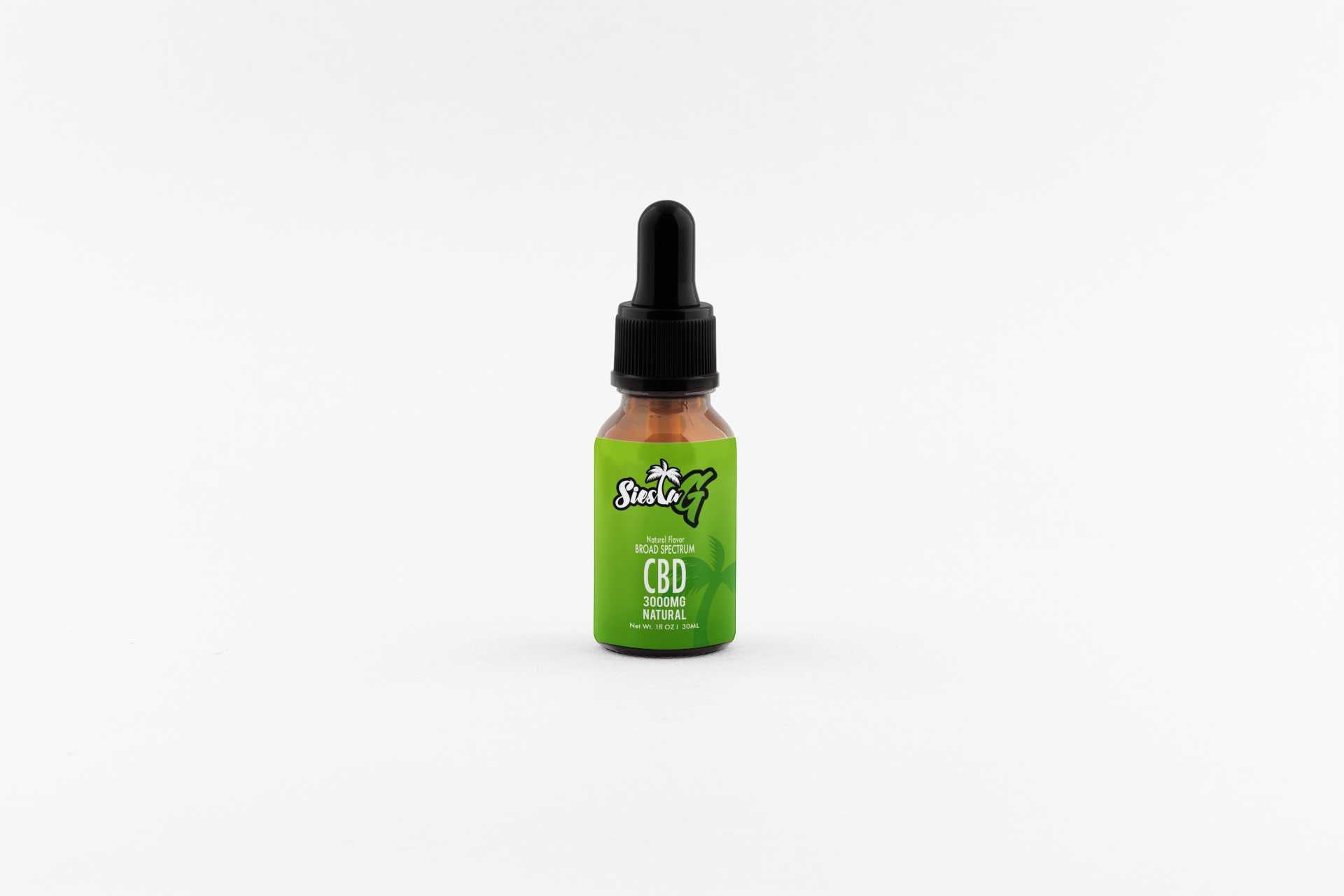 Delta 8 Tincture CBD Tincture 3000mg Extra Strength Drops Siesta-G Siesta-G
