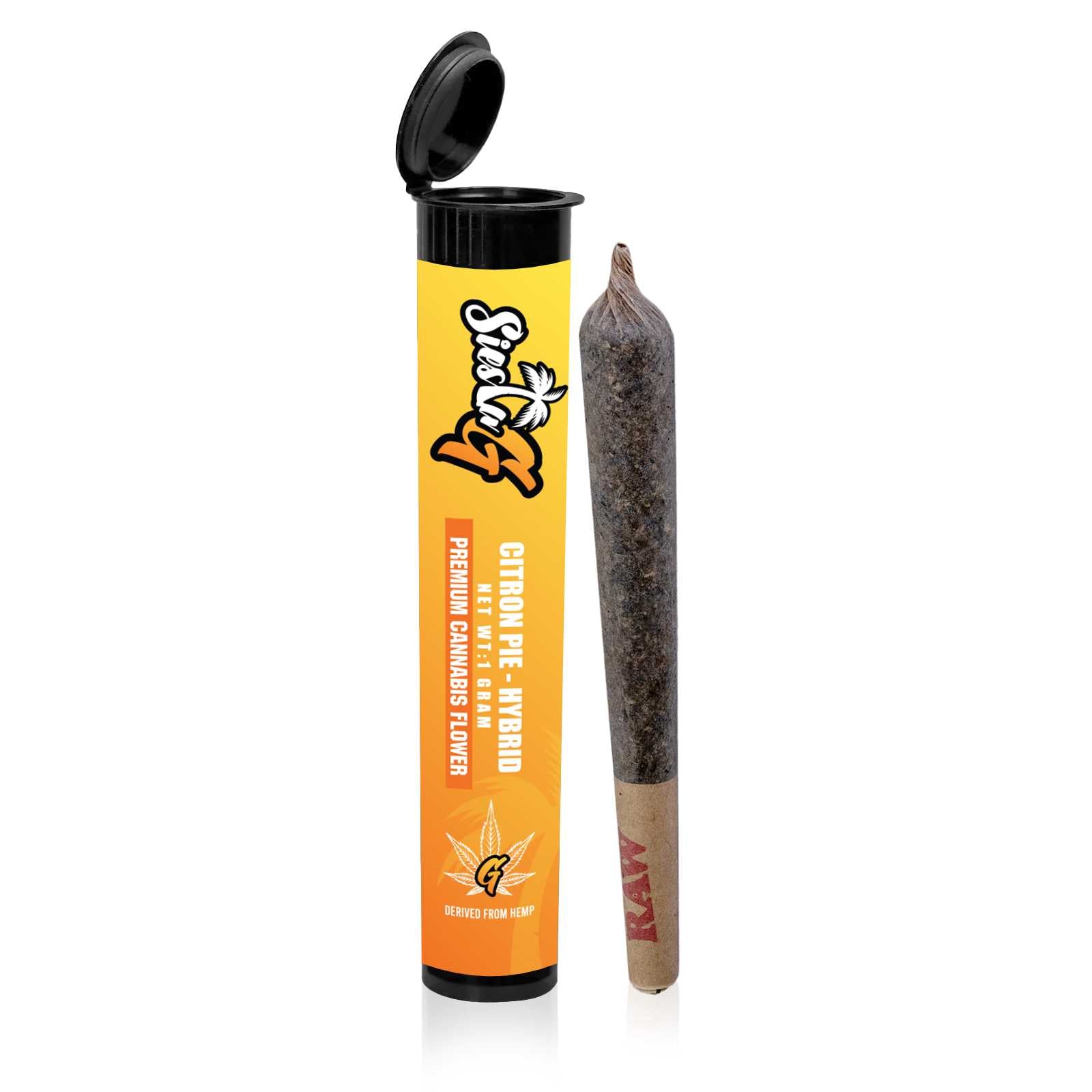 Premium Flower Citron Pie THC Pre-Roll Siesta G Dispensary Siesta-G