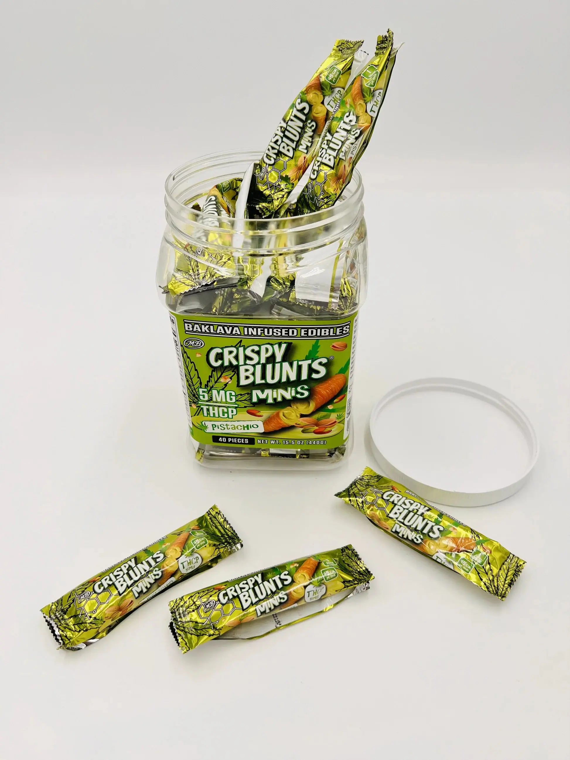 Crispy blunts D9 Minis Crispy Blunt Siesta G Dispensary Pistachio