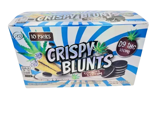 D9 Box of 10 Siesta G Siesta G Dispensary Cookies-and-Cream