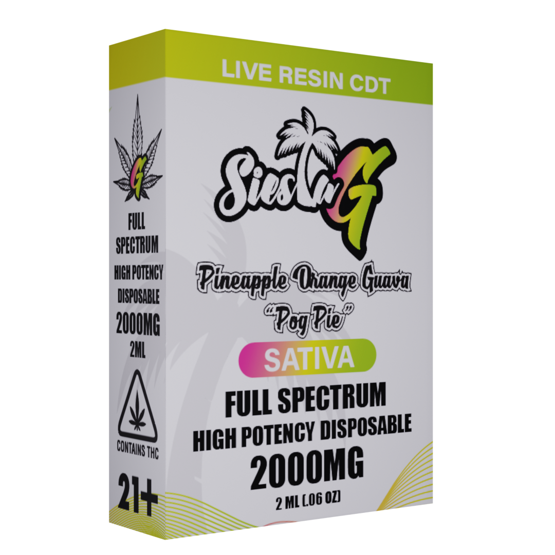 Siesta G 2G - Pineapple Orange Guava "Pog Pie" (Sativa)