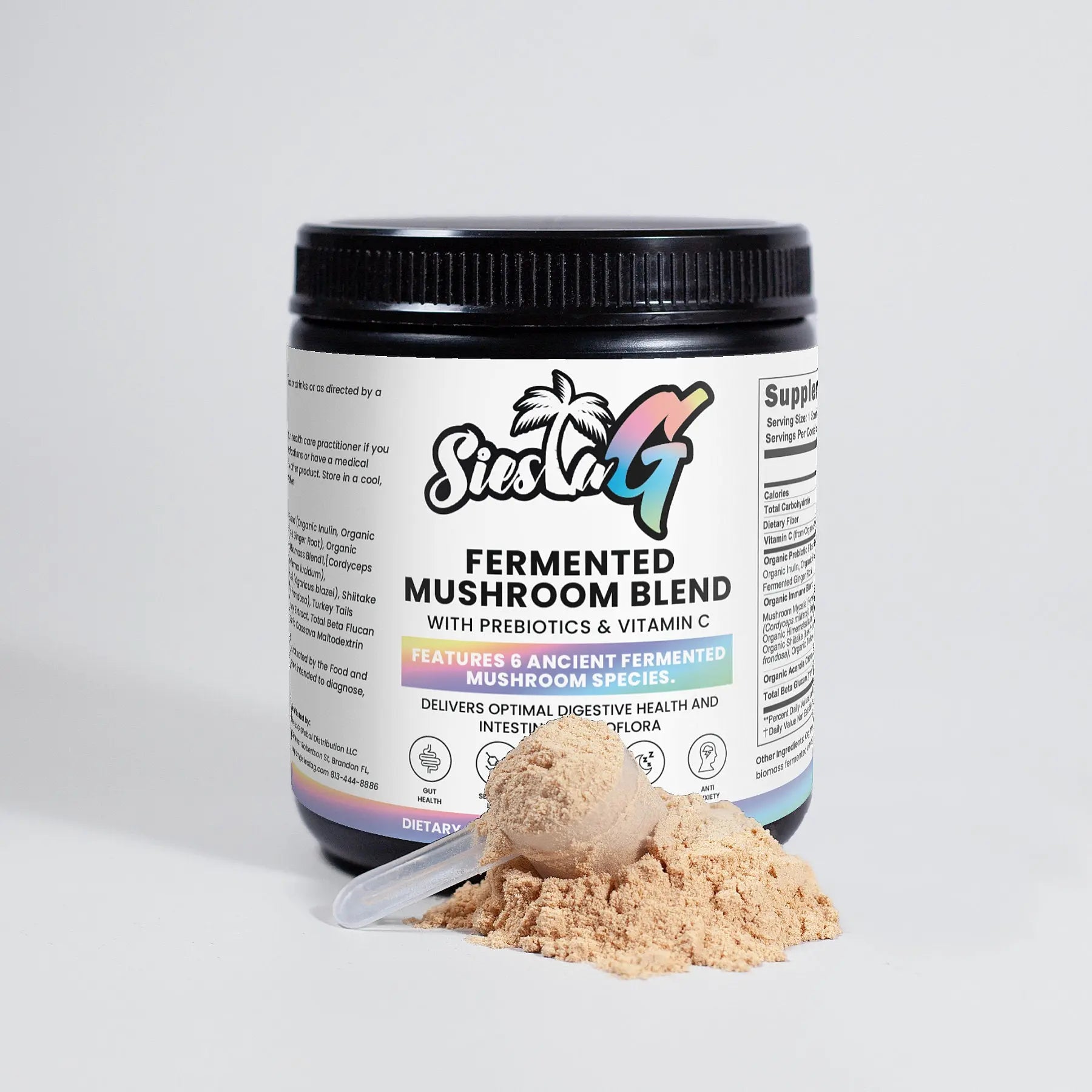 Natural Extracts Fermented Mushroom Blend Siesta G Siesta G Dispensary
