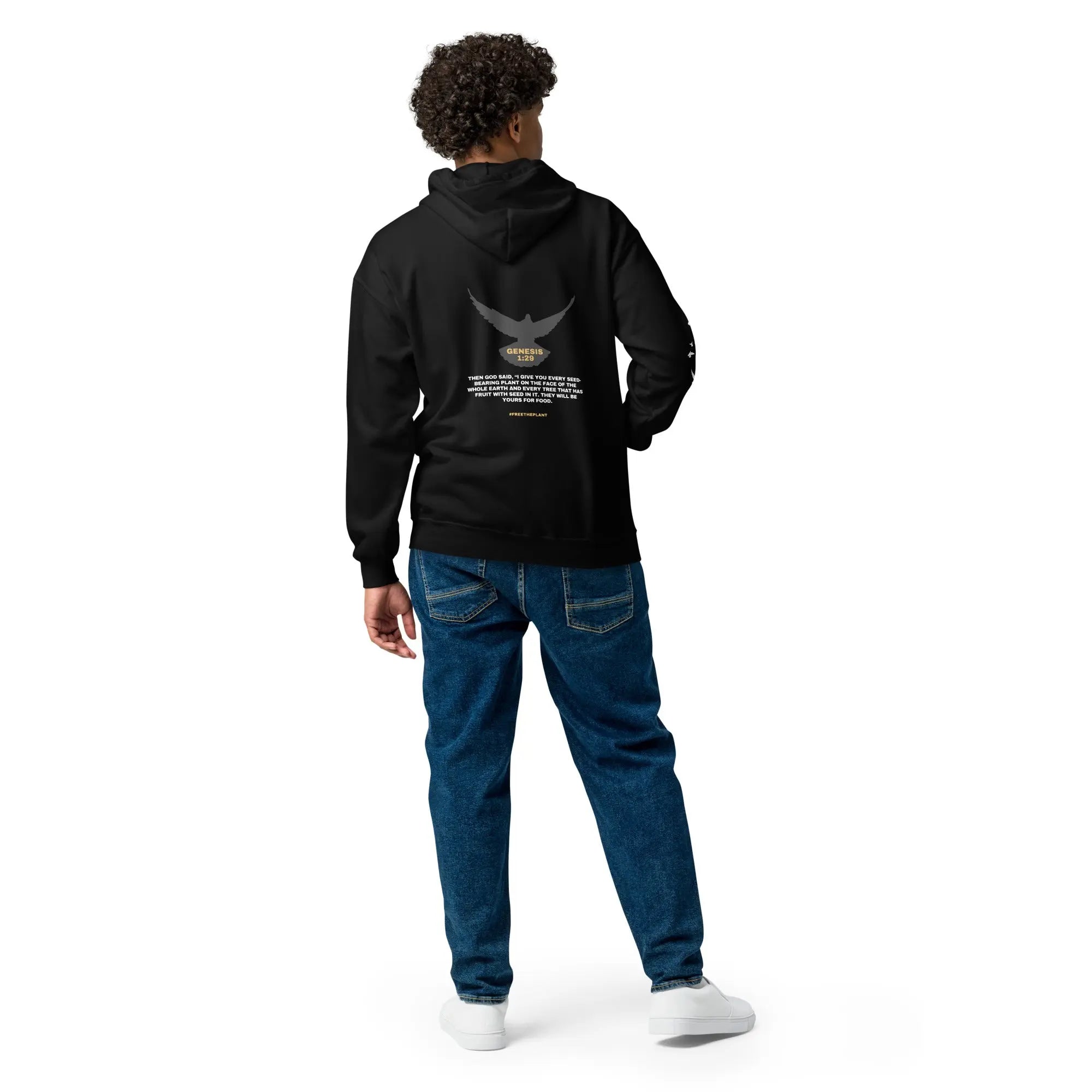 Genesis 1:29 Unisex Zipper Hoodie Siesta G Dispensary Siesta-G