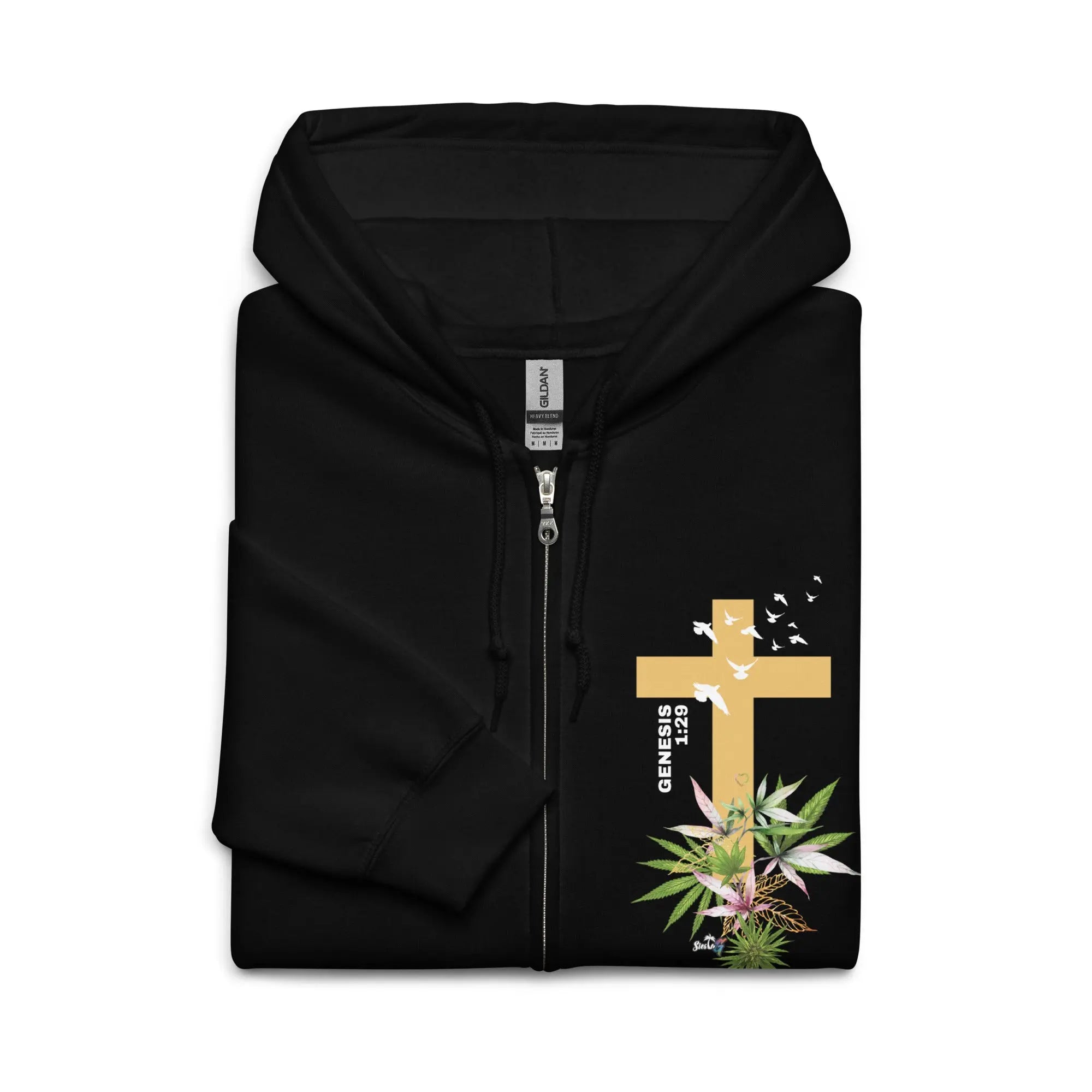 Genesis 1:29 Unisex Zipper Hoodie Siesta G Dispensary Siesta-G