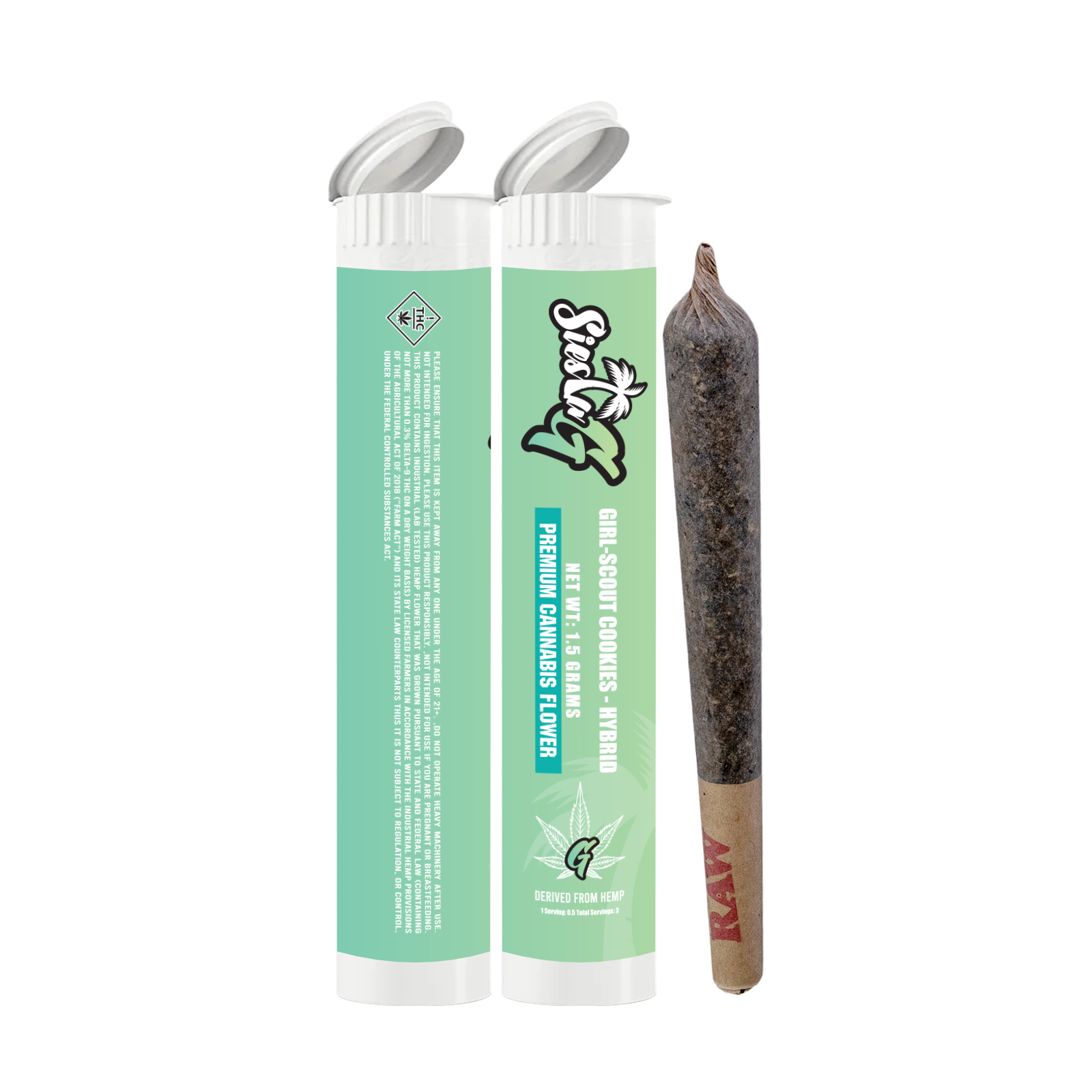 Hemp Pre Rolls Girl Scout Cookies Pre-Roll Siesta G Dispensary Siesta G Dispensary