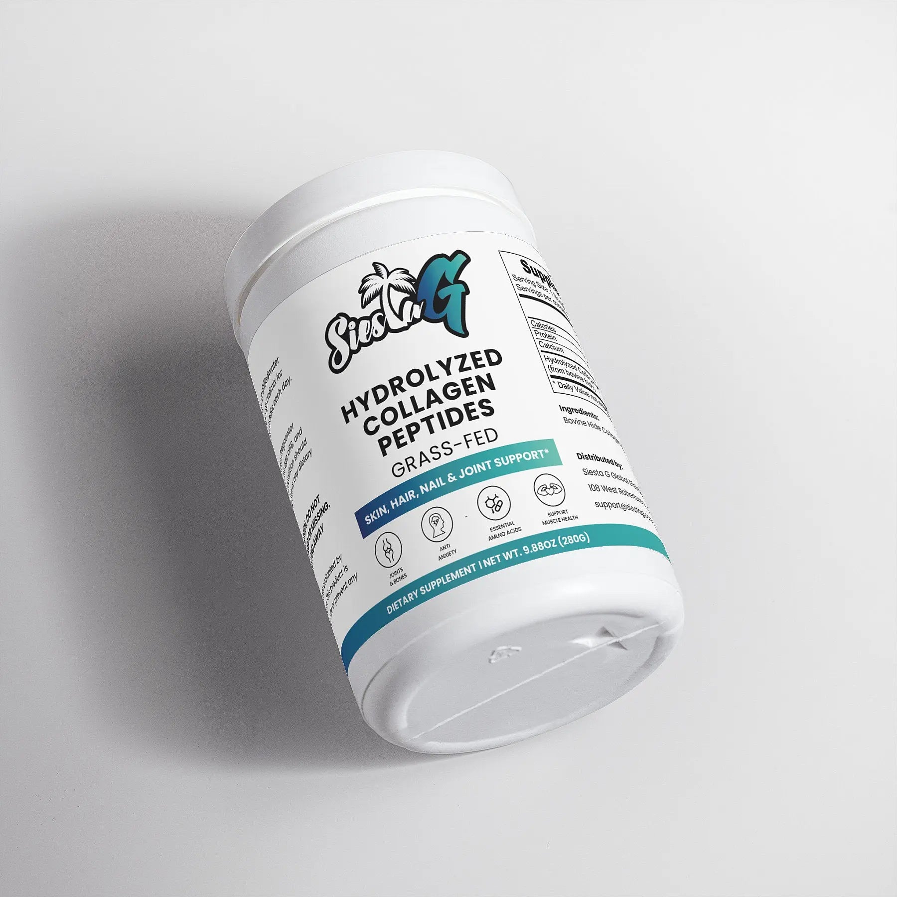 Proteins & Blends Grass-Fed Hydrolyzed Collagen Peptides Siesta G Siesta G Dispensary