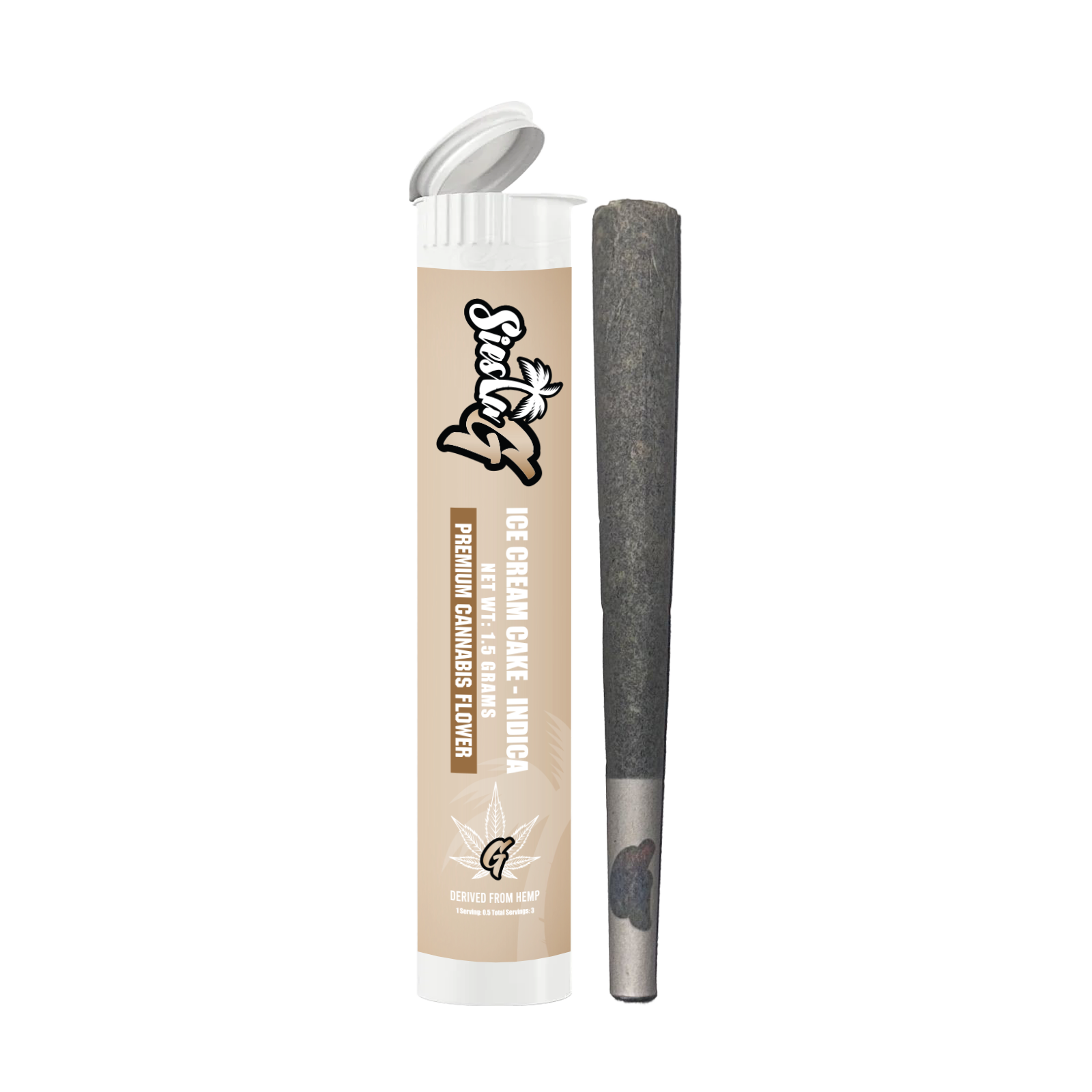 Hemp Pre Rolls Ice Cream Cake Indica Pre-Roll Siesta G Siesta G