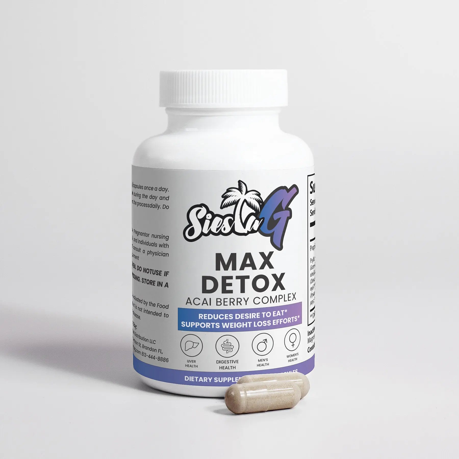 Natural Extracts Max Detox (Acai Natural Detox) Siesta G Siesta G Dispensary