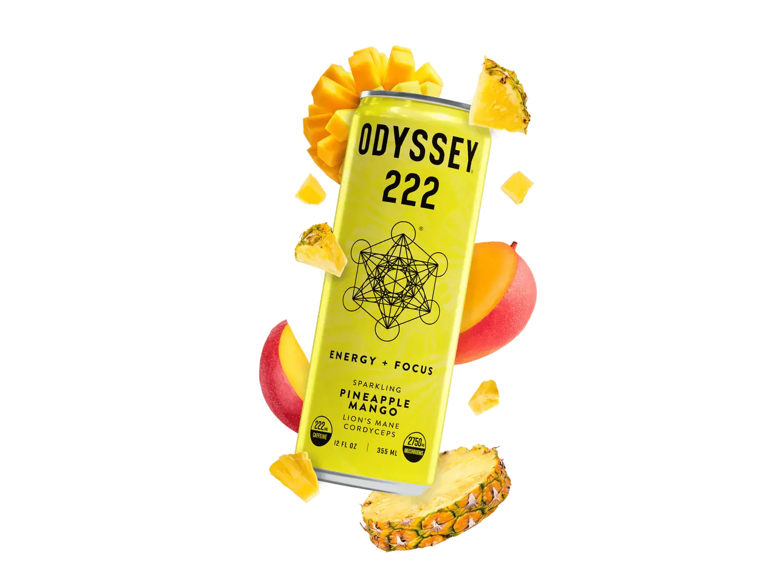 Mushroom Drink Odyssey Elixir 222 Mushroom Energy Drink - High Caffeine Siesta G Dispensary Siesta-G