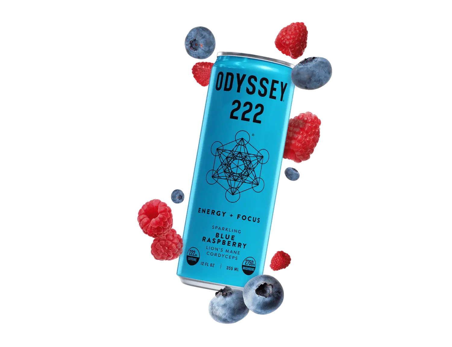 Mushroom Drink Odyssey Elixir 222 Mushroom Energy Drink - High Caffeine Siesta G Dispensary Siesta-G
