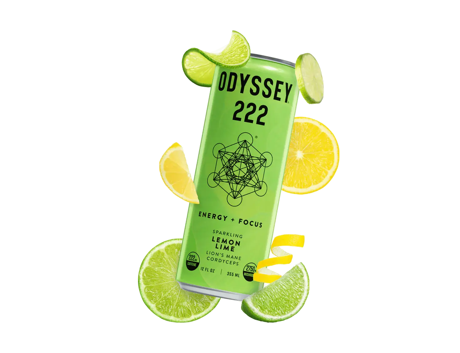 Mushroom Drink Odyssey Elixir 222 Mushroom Energy Drink - High Caffeine Siesta G Dispensary Siesta-G