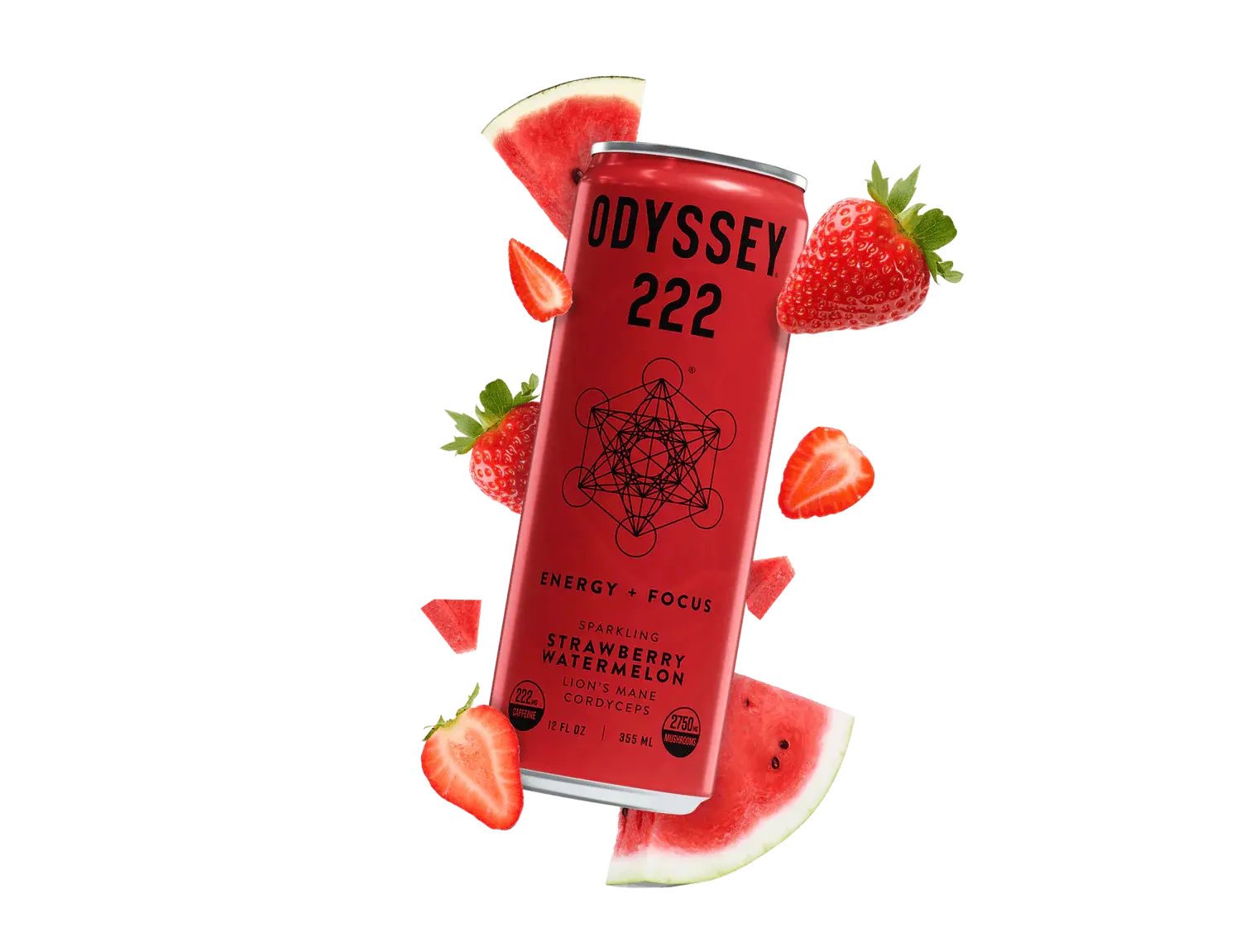 Mushroom Drink Odyssey Elixir 222 Mushroom Energy Drink - High Caffeine Siesta G Dispensary Siesta-G