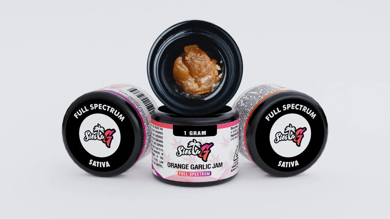 Nectar Orange Garlic Jam Badder Arvida Siesta G Dispensary