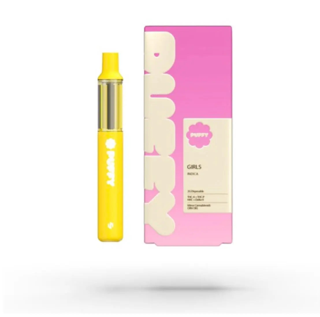 Disposables PUFFY 2G - Girls (Super Blends) Indica QWIN Siesta G Dispensary