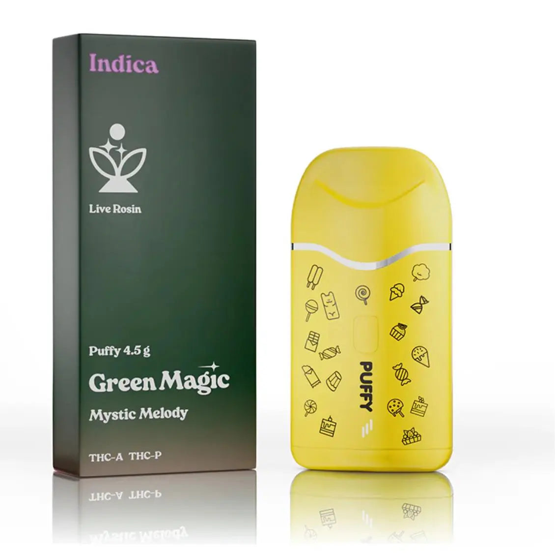 PUFFY 4.5G - Mystic Melody - (Green Magic) Indica Siesta G Siesta G Dispensary