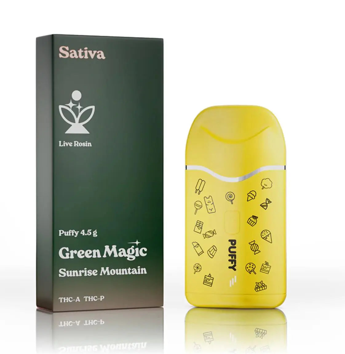 PUFFY 4.5G - Sunrise Mountain - (Green Magic) Sativa Siesta G Siesta G Dispensary