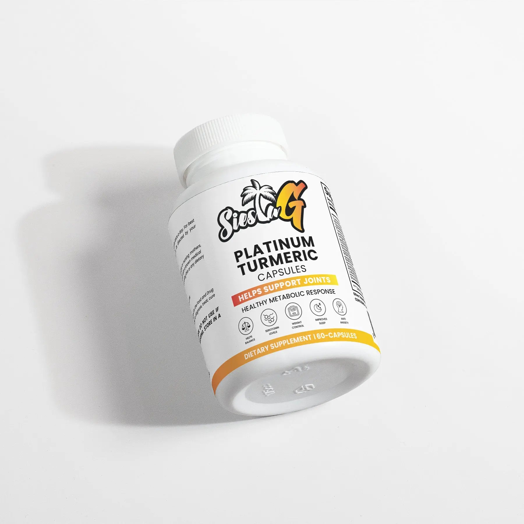 Natural Extracts Platinum Turmeric + Black Pepper Extra Strength Siesta G Siesta G Dispensary