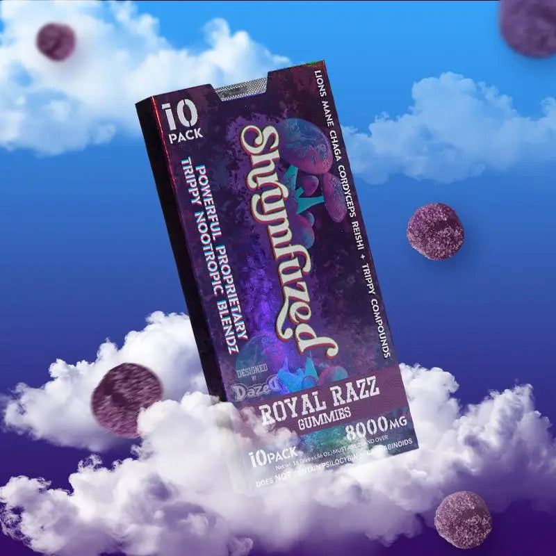 Shrumfuzed Mushroom Edibles Siesta G Siesta G Dispensary 10-Pack-8000MG-Royal-Razz