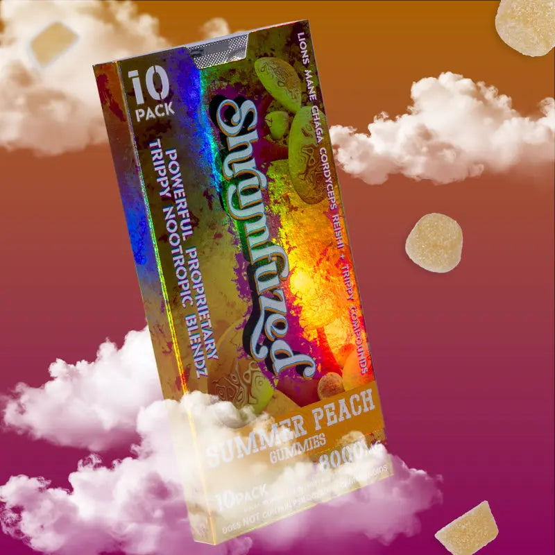 Shrumfuzed Mushroom Edibles Siesta G Siesta G Dispensary 10-Pack-8000MG-Summer-Peach