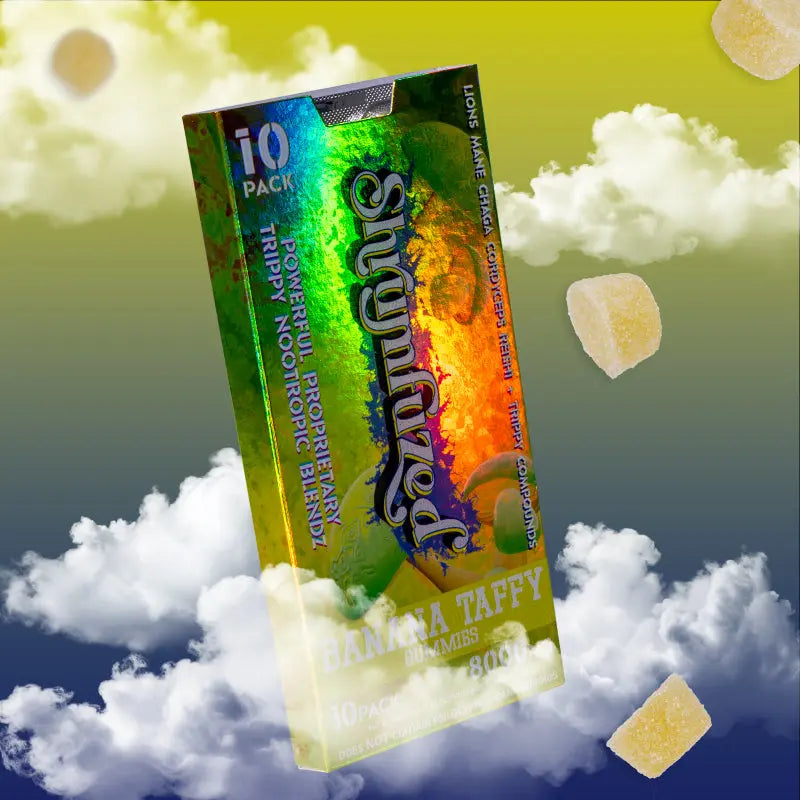 Shrumfuzed Mushroom Edibles Siesta G Siesta G Dispensary 10-Pack-8000MG-Banana-Taffy