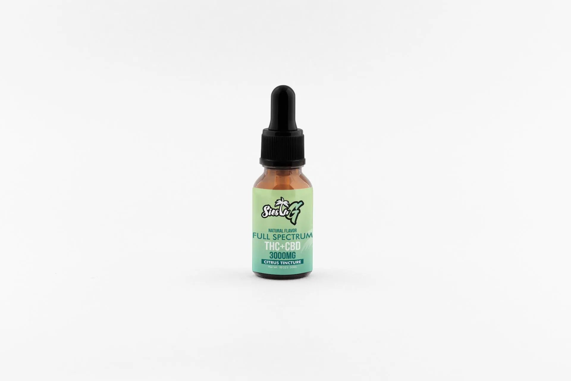 Delta 8 Tincture THC Blend Tincture 3000mg Citrus Drops Siesta G Dispensary Siesta G Dispensary