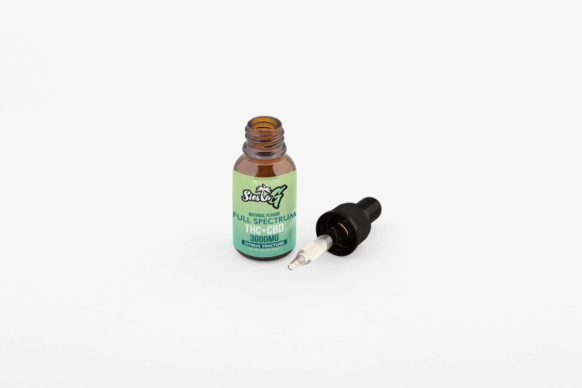 THC Blend THC Blend Tincture 3000mg Citrus Drops Siesta G Dispensary Siesta G Dispensary