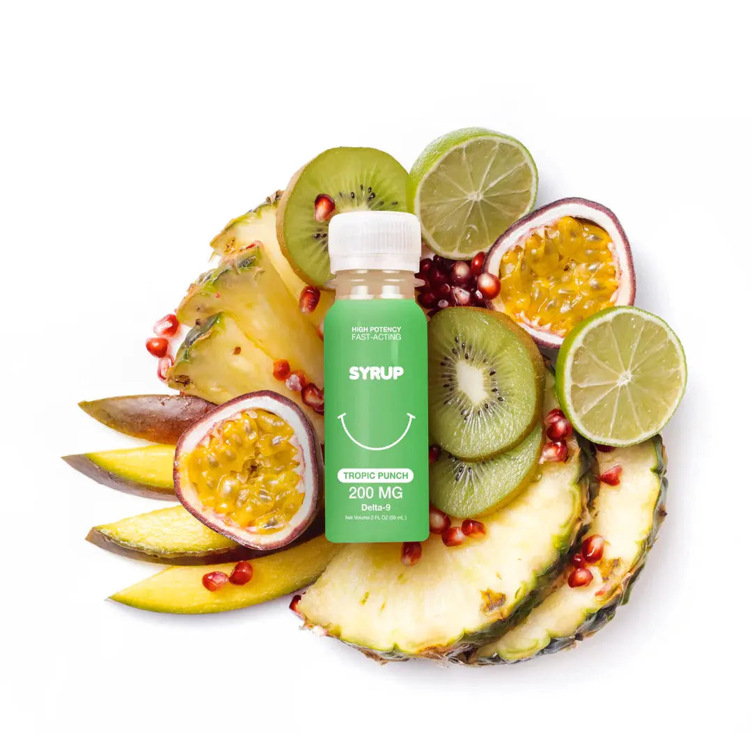 Delta 9 Syrup Tropic Punch Delta 9 Syrup QWIN Siesta-G
