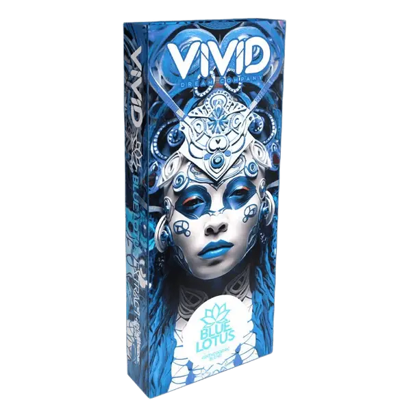 Vivid Vivid Blue Lotus Chocolate Siesta G Siesta G Dispensary Lunar-Eclipse-Blue