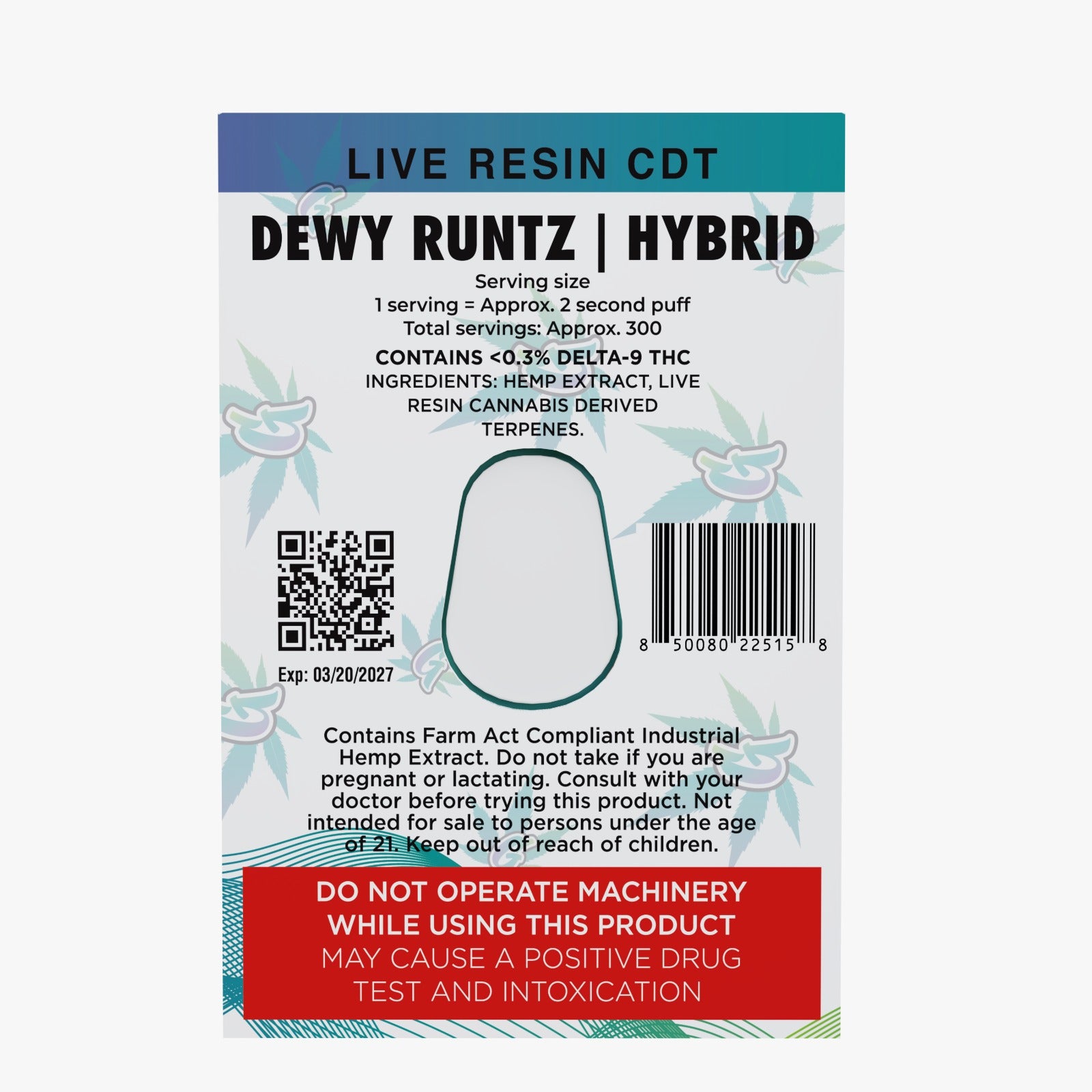 Siesta G 2G - Dewy Runtz (Hybrid)