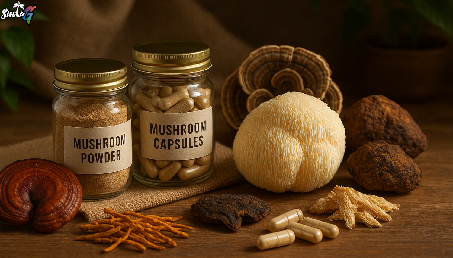 Adaptogenic Mushrooms for Stress Relief