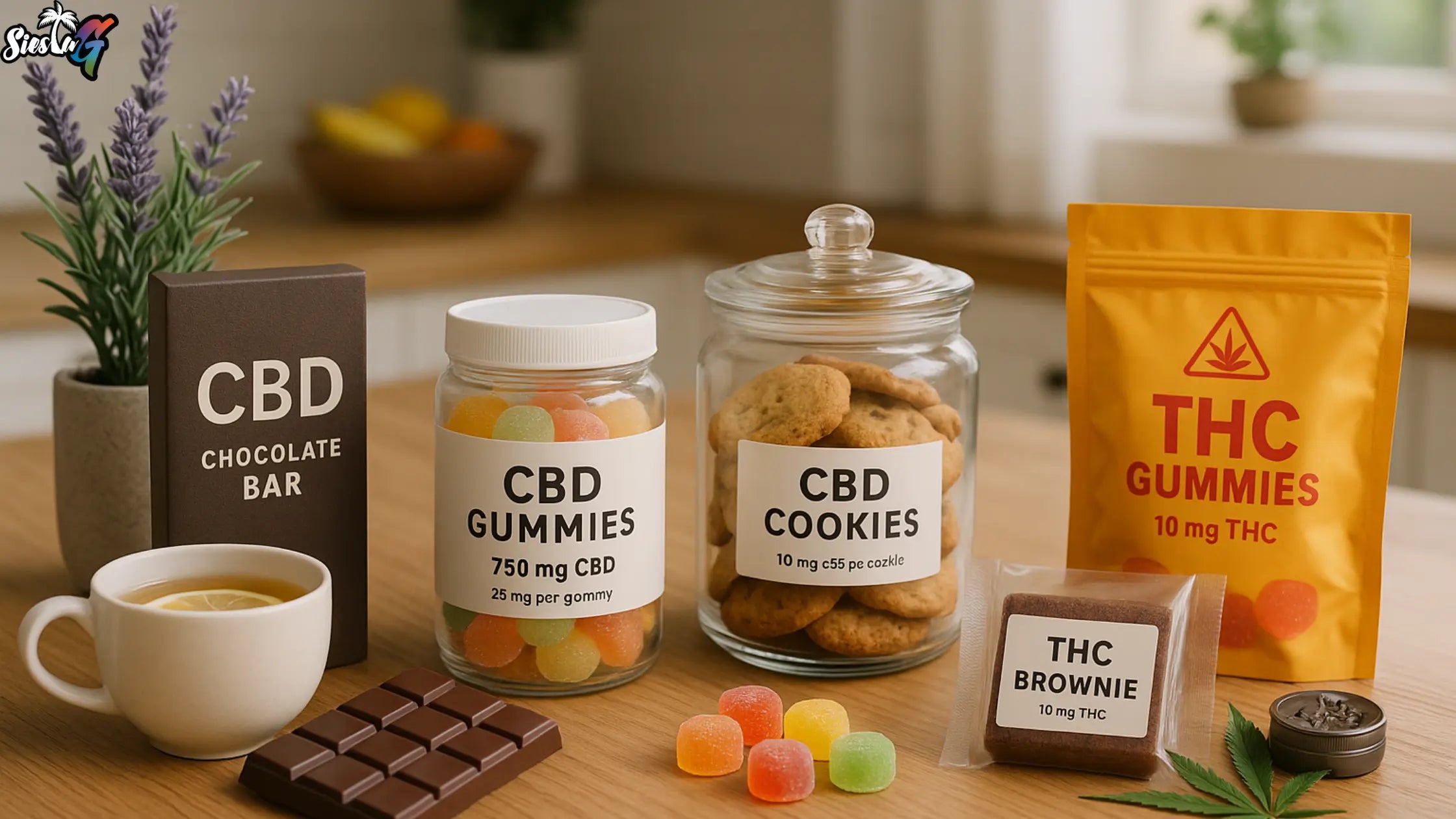cbd vs thc edibles