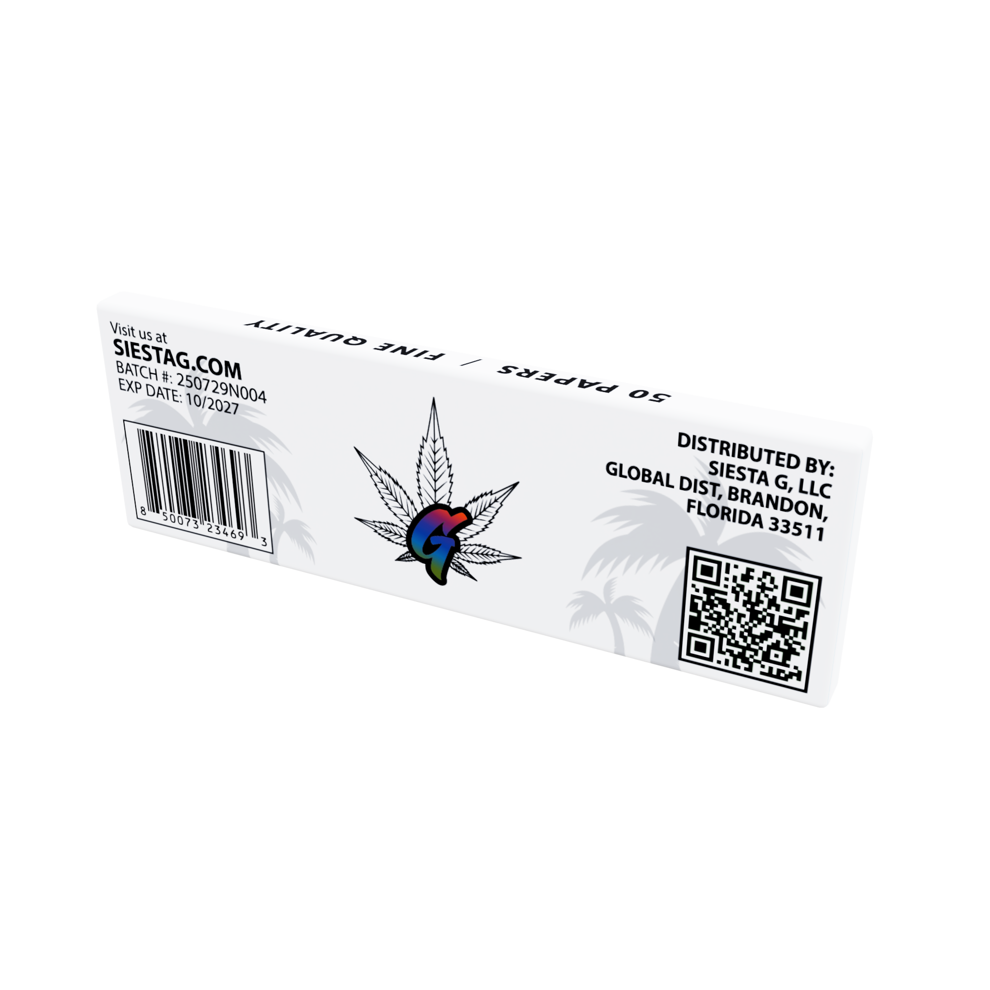 Rolling Papers Booklet 1/4 - 50 Sheets No Tips