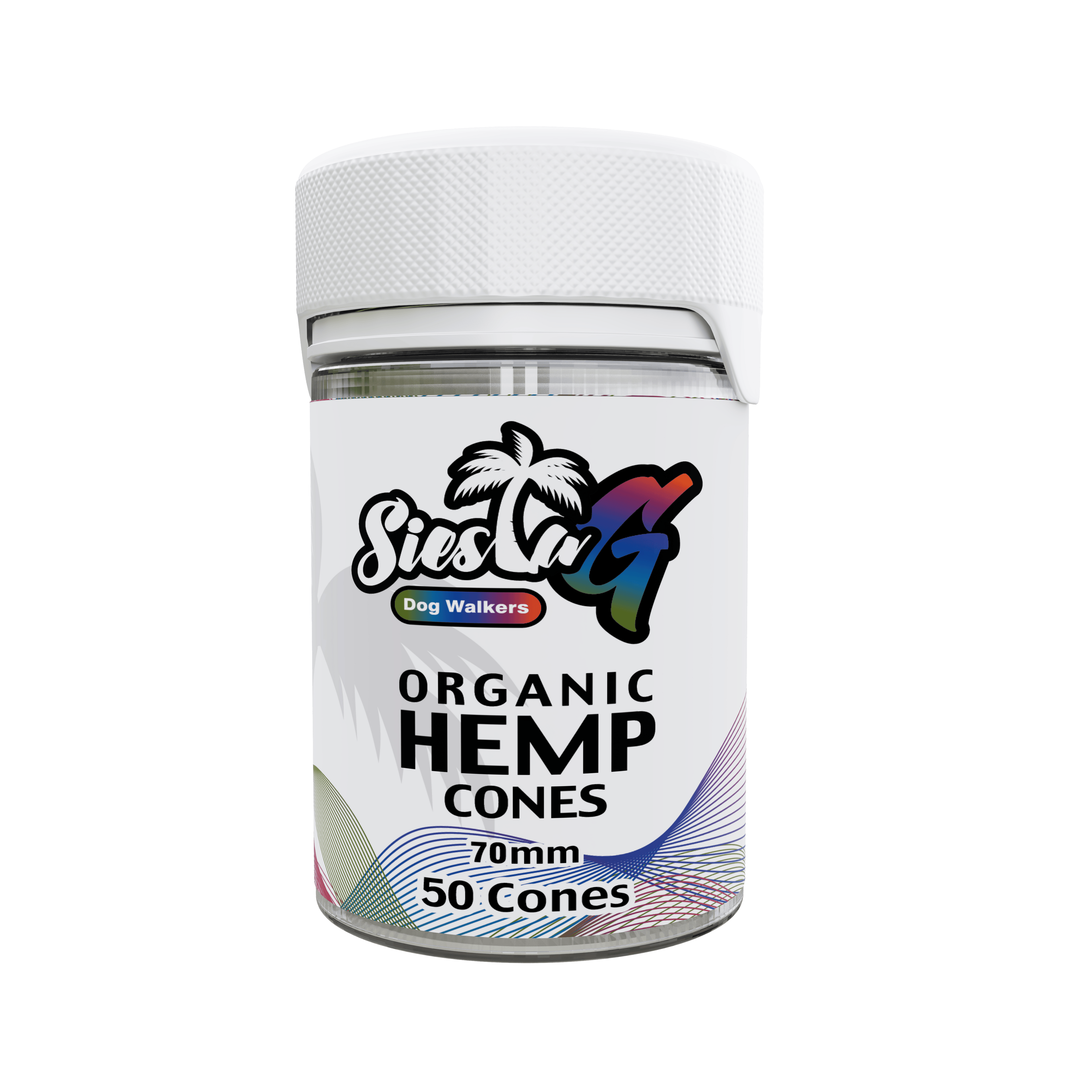 Organic Hemp Pre-Roll Cones Dog Walkers (50CT)