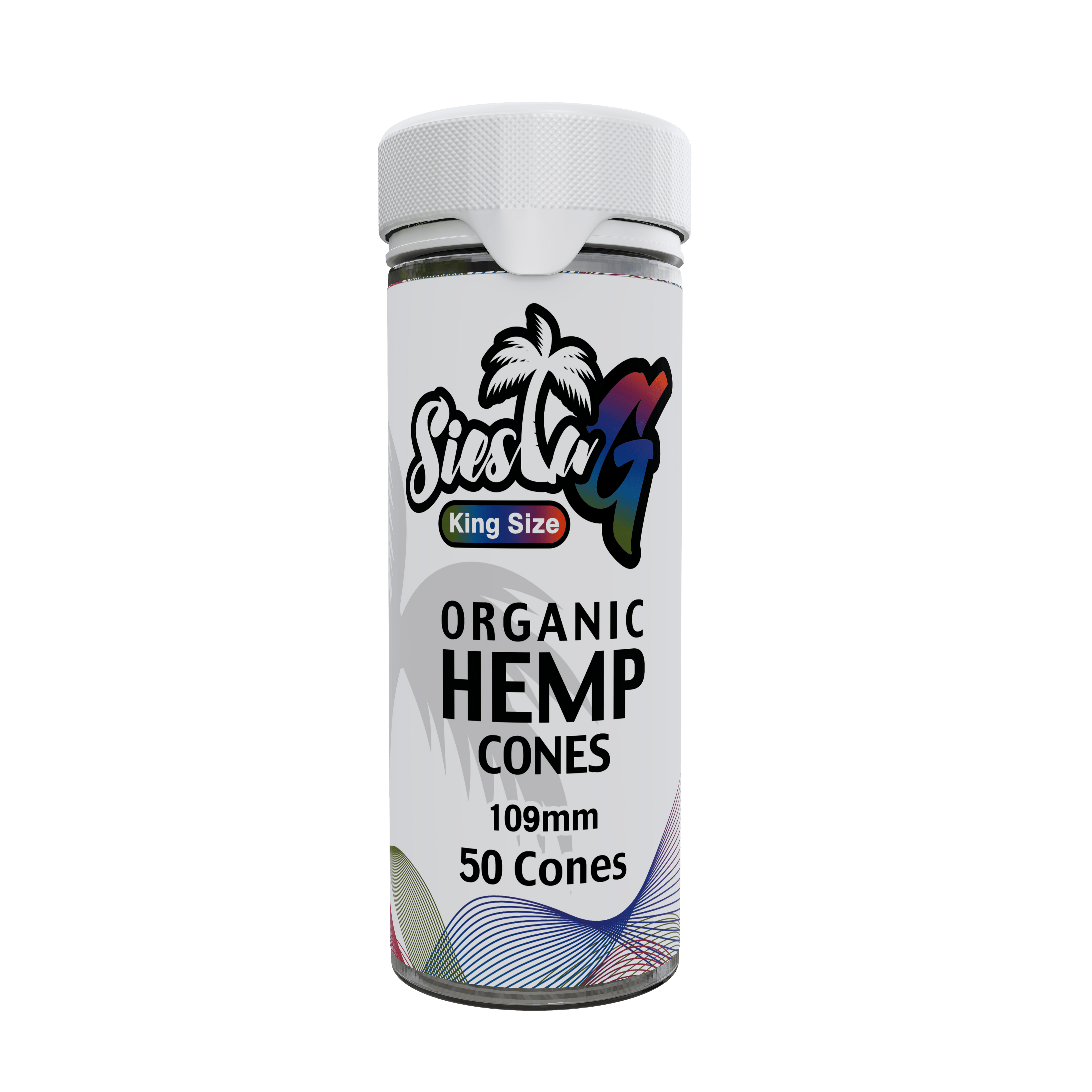 Organic Hemp Pre-Roll Cones King Size (50CT)