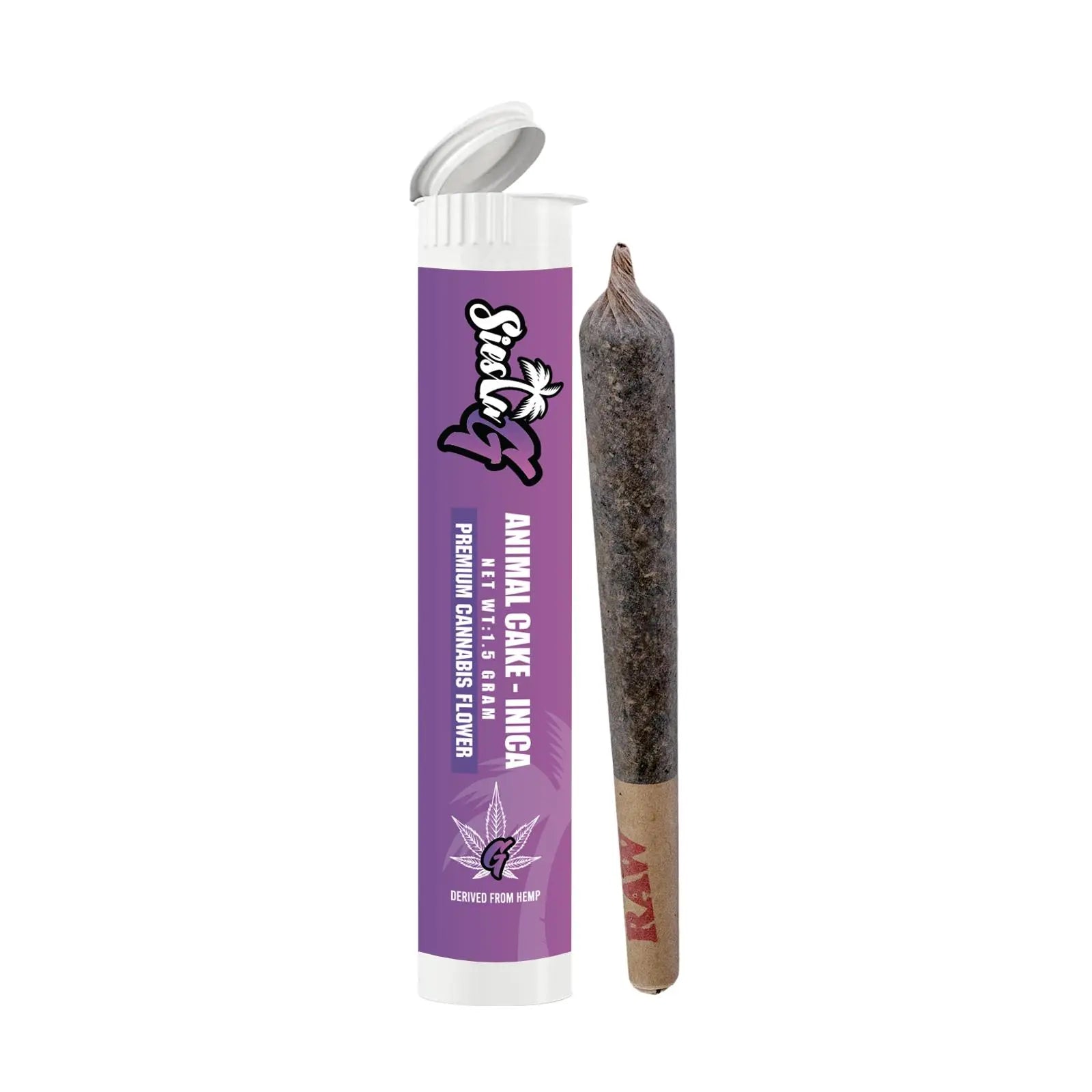 Hemp Pre Rolls Animal Cake Indica Pre-Roll Siesta G  Siesta G Dispensary