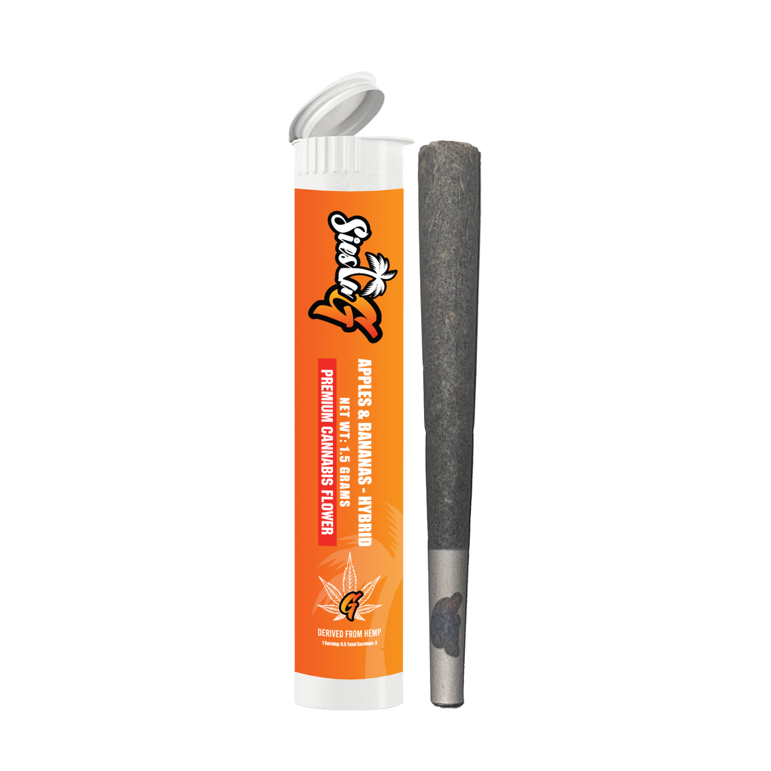 Hemp Pre Rolls Apples and Bananas Pre-Roll Siesta G  Siesta G