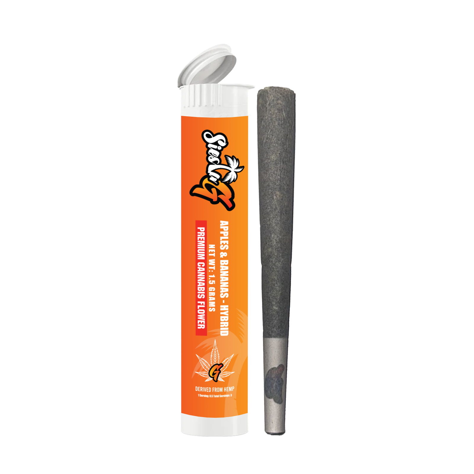 Hemp Pre Rolls Apples and Bananas Pre-Roll Siesta G  Siesta G