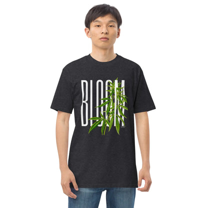 Bloom Men’s Heavyweight Tee Siesta G  Siesta G Dispensary Charcoal-Heather-4XL