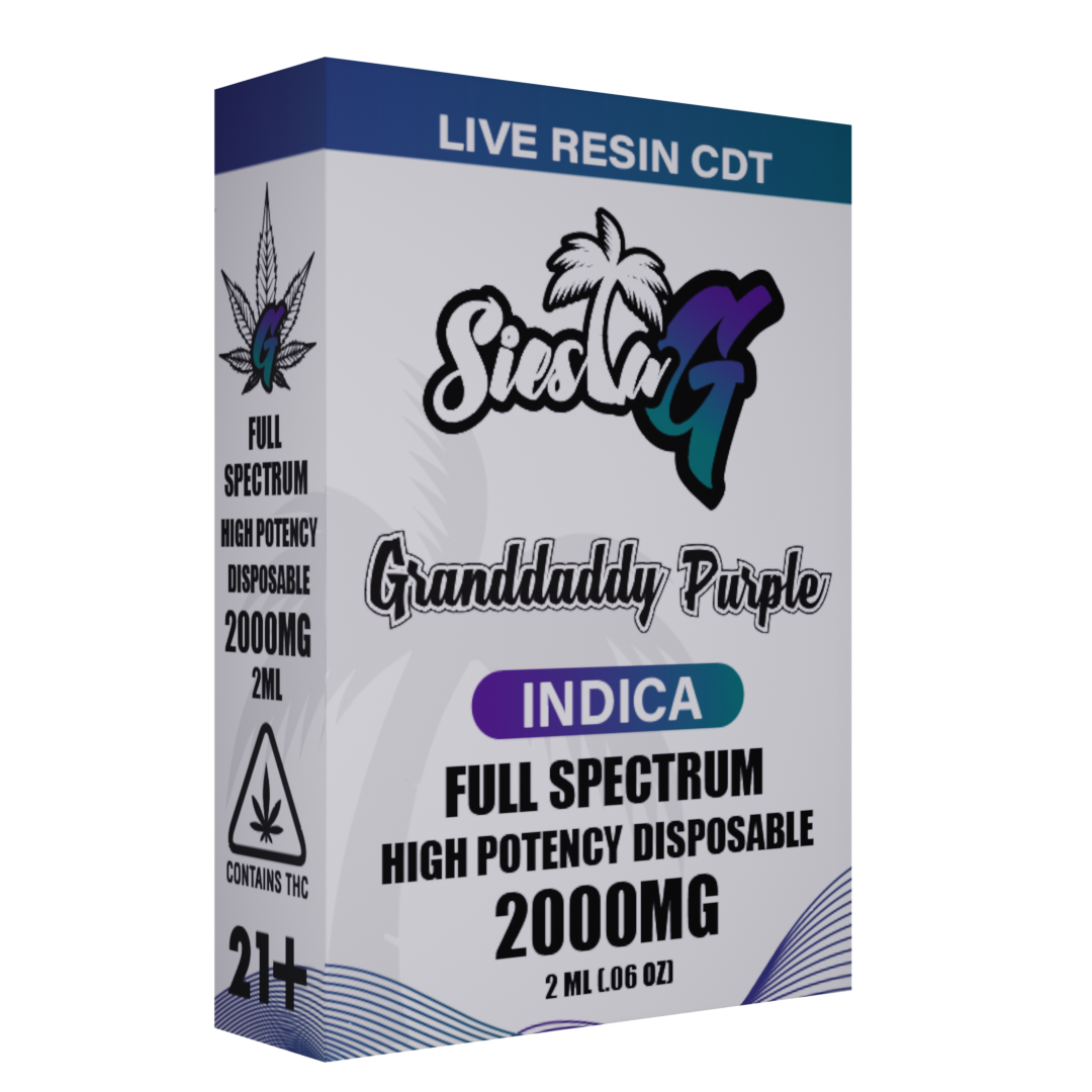 Siesta G 2G - Grandaddy Purple (Indica)